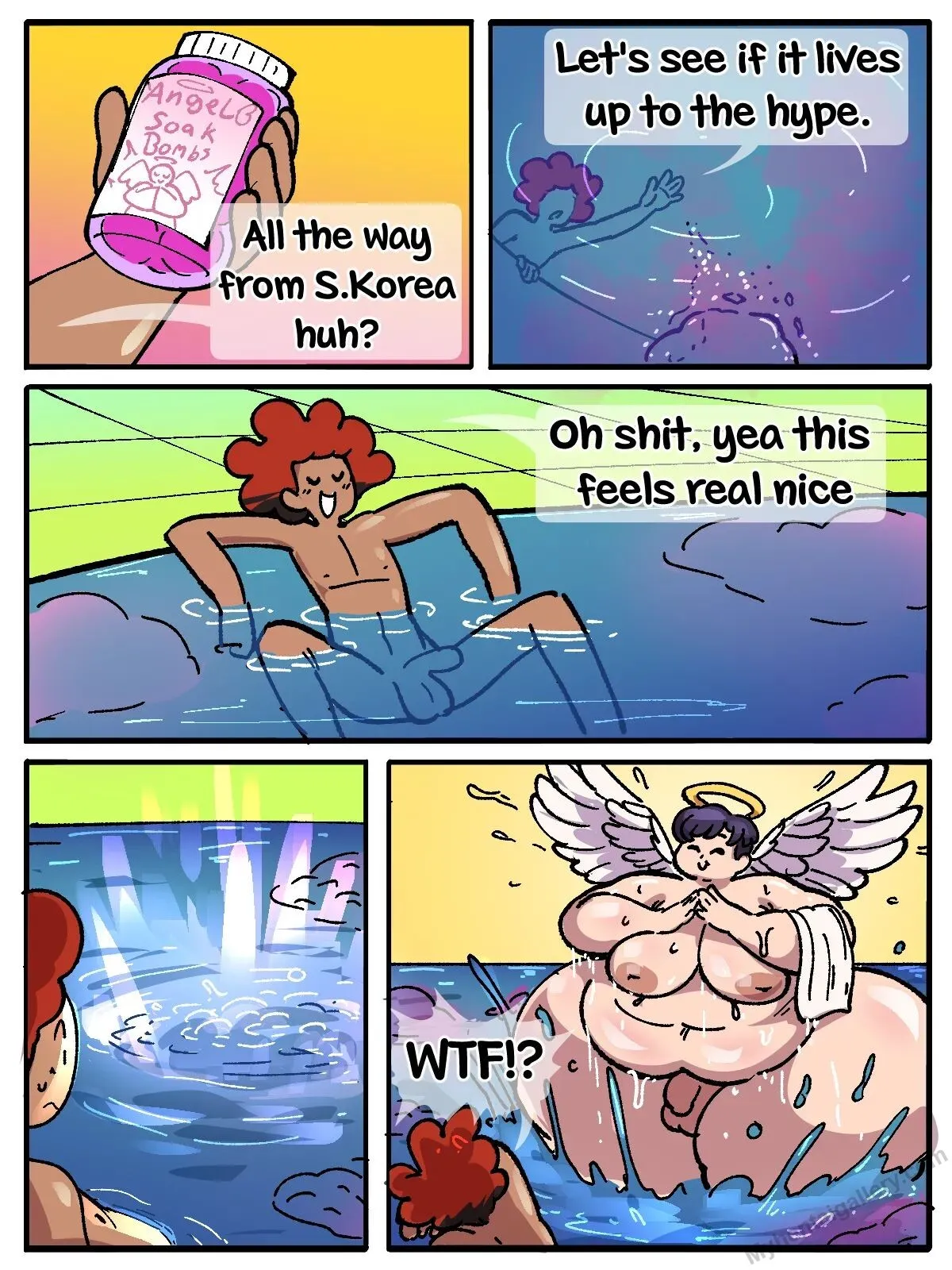 Angelic Love Soak porno comics
