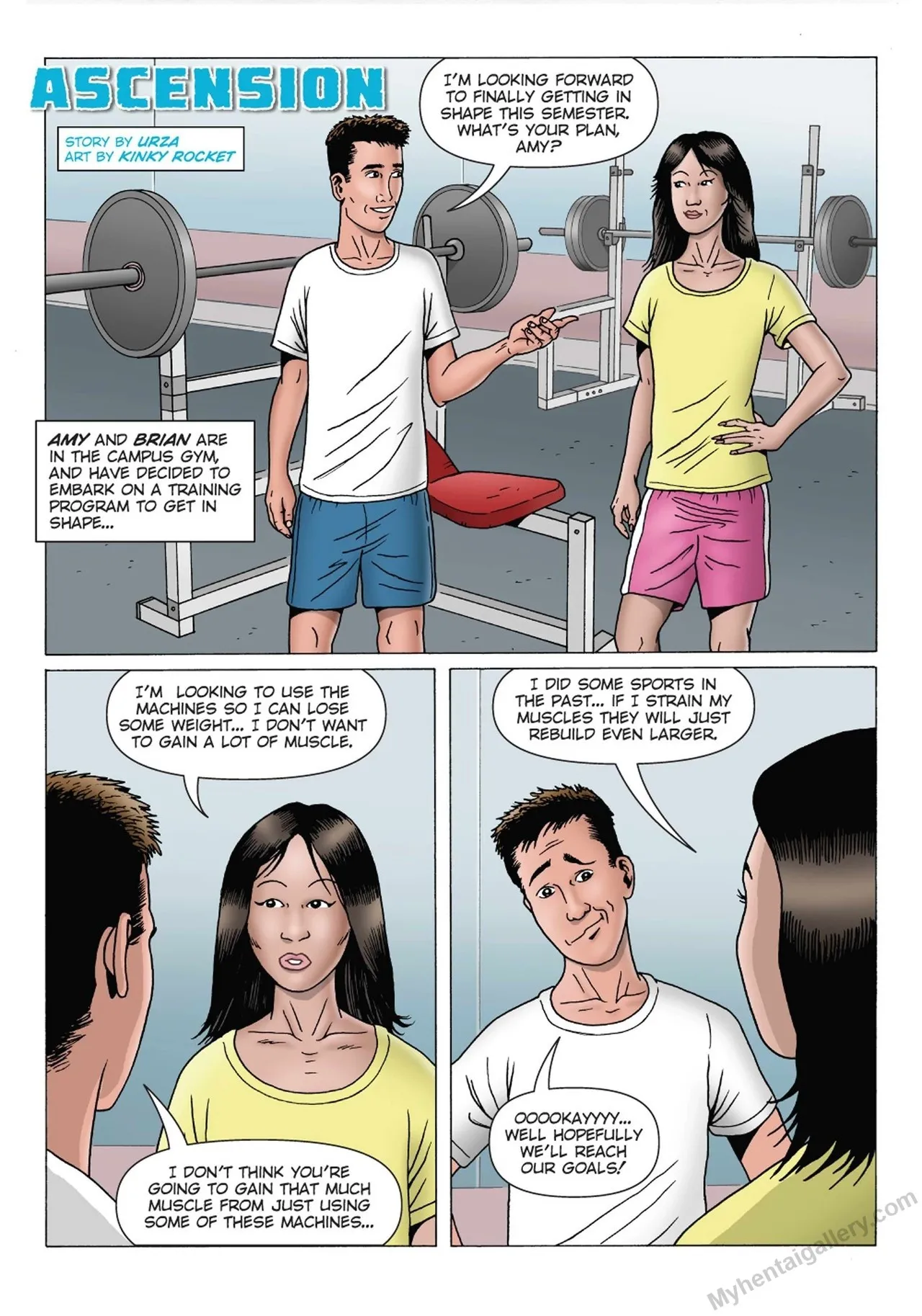 Ascension porno comics