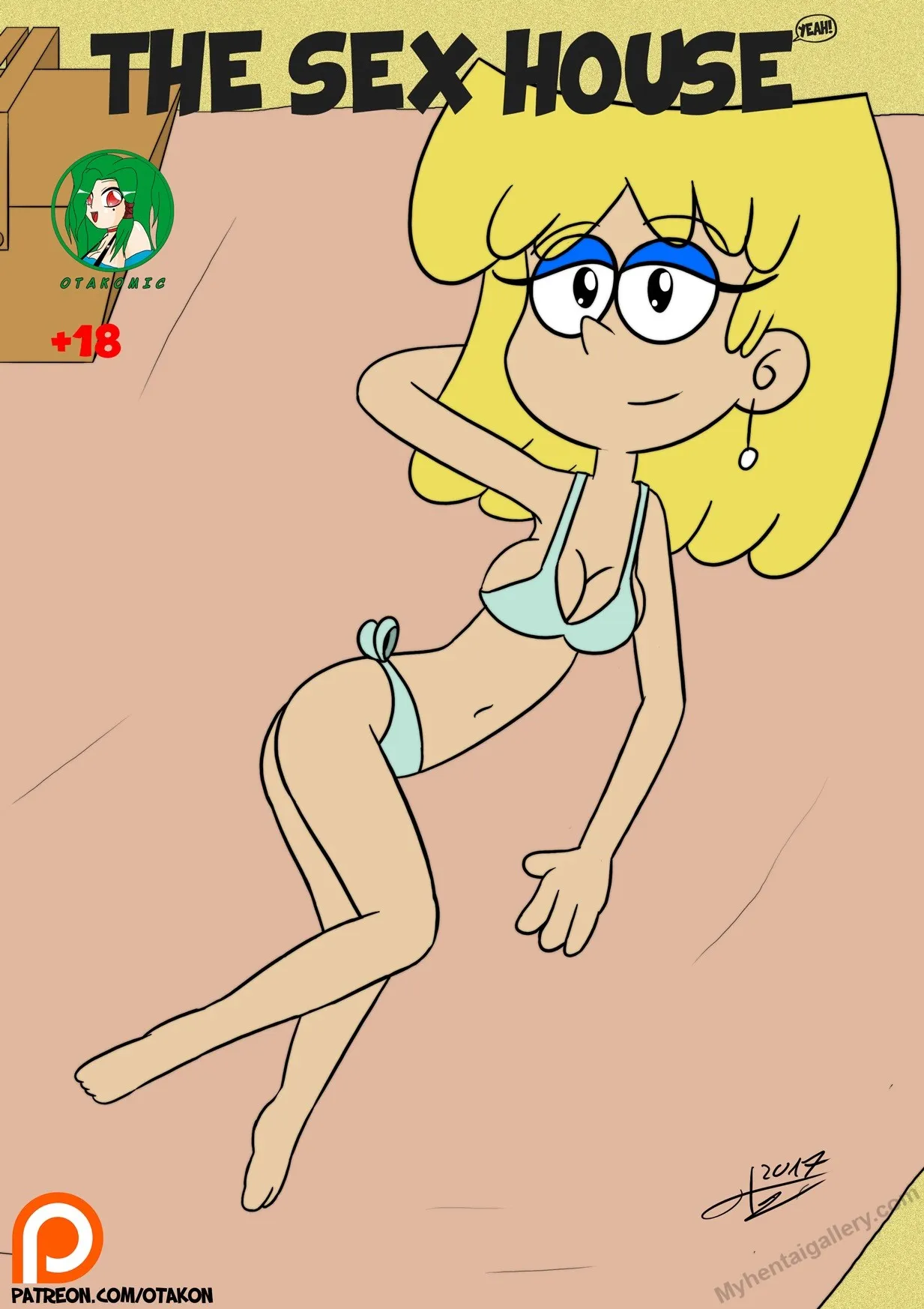 The Sex House 4 porno comics Cover