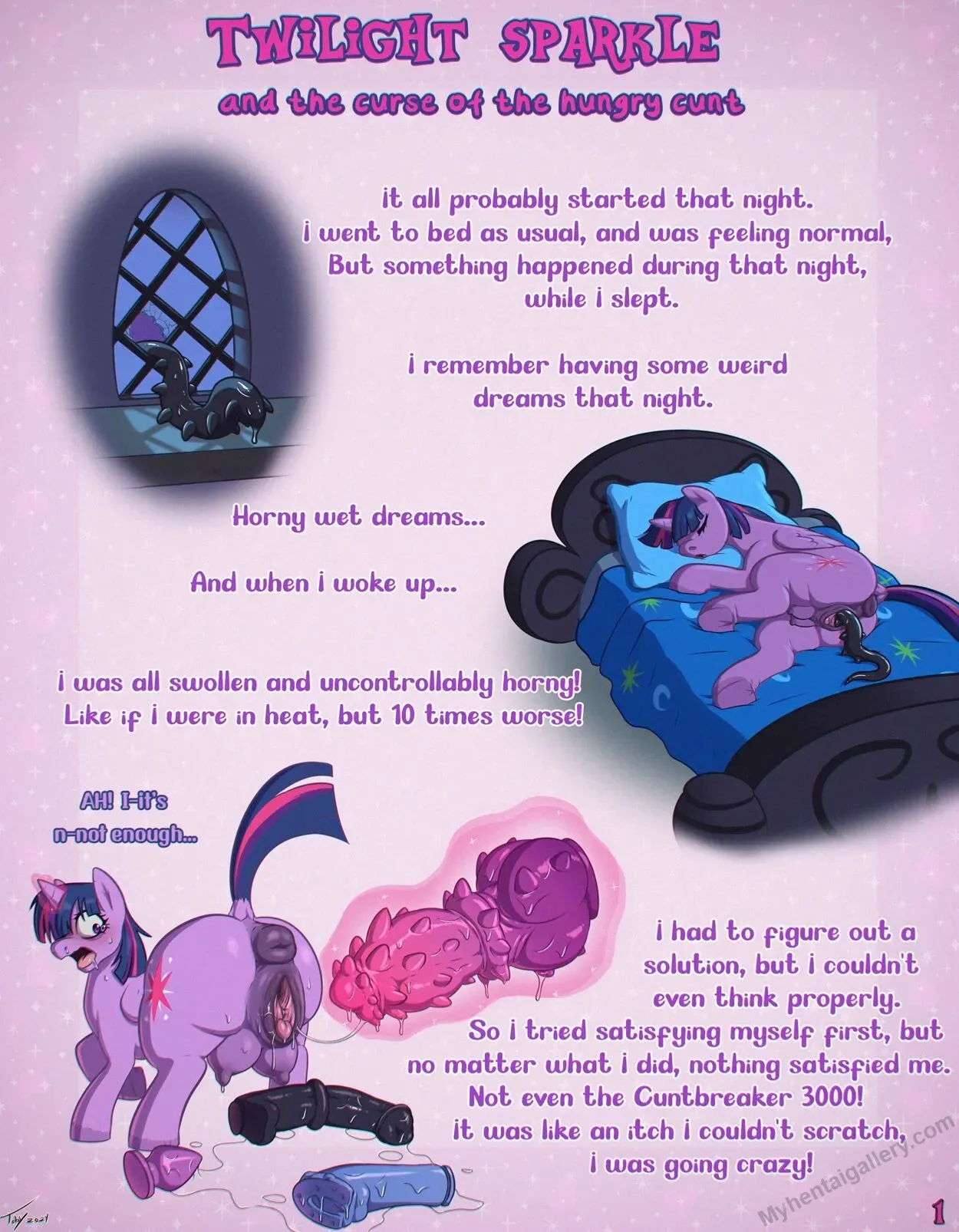 Twilight Sparkle And The Curse Of The Hungry Cunt porno comics