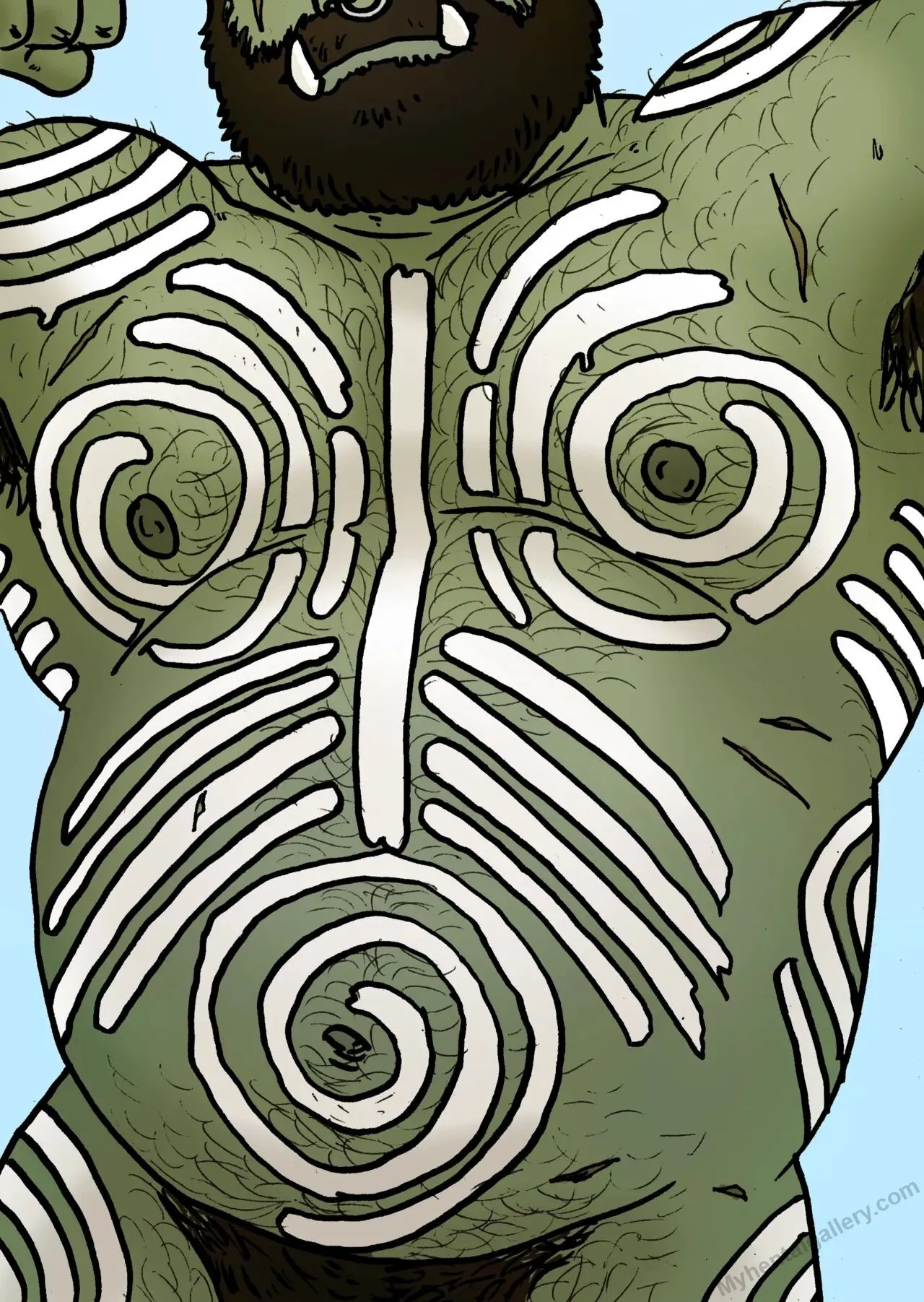 Hunter Mating Ritual porno comics Cover