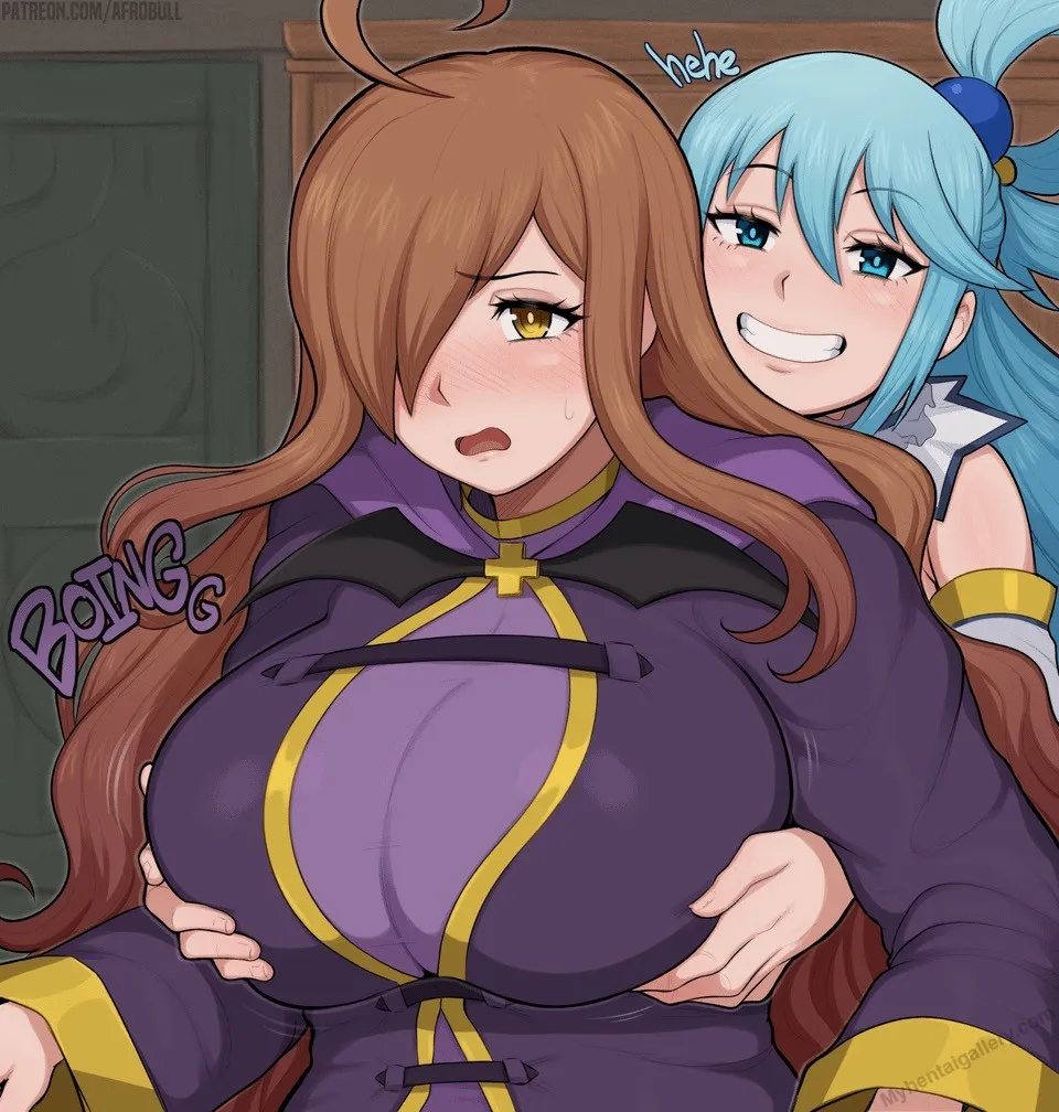 Aqua Just Got Jealous Of Wiz porno comics Cover