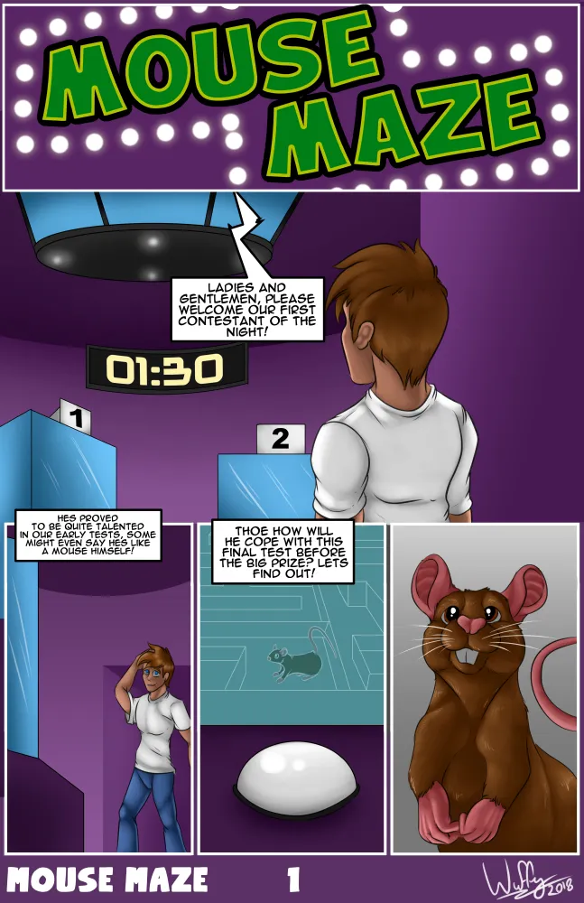 Mouse Maze porno comics Cover
