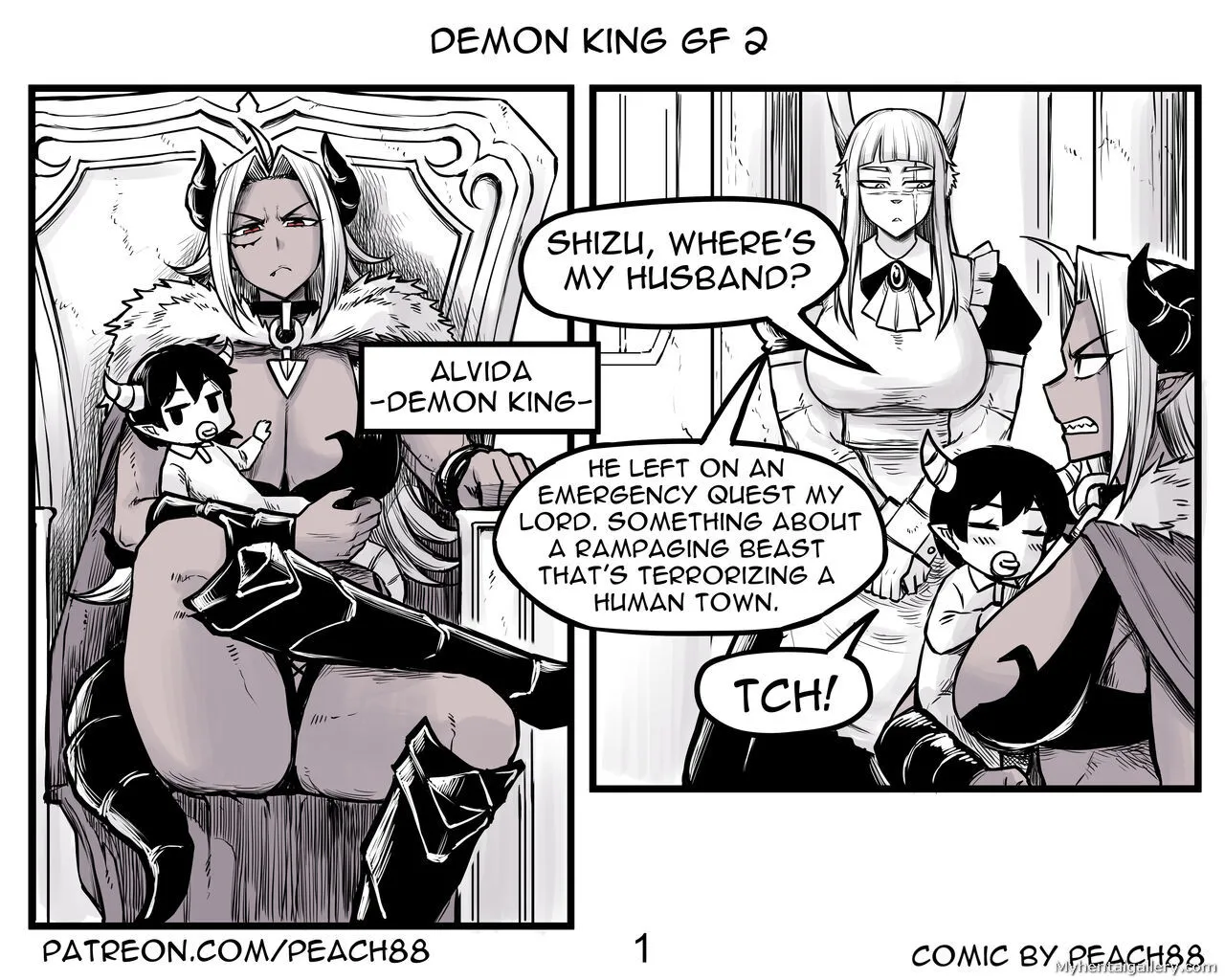 Demon King GF 2 porno comics