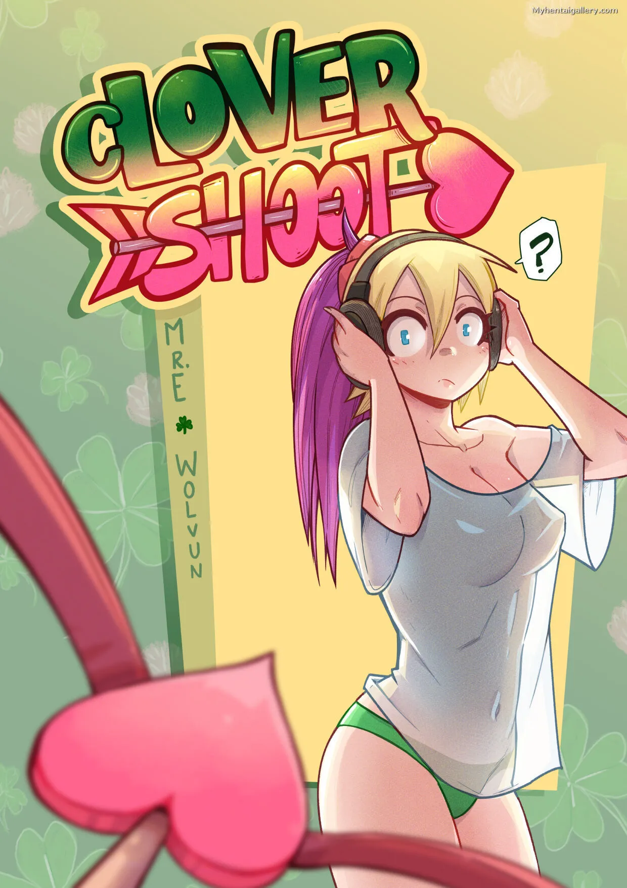 Clover Shoot porno comics Cover