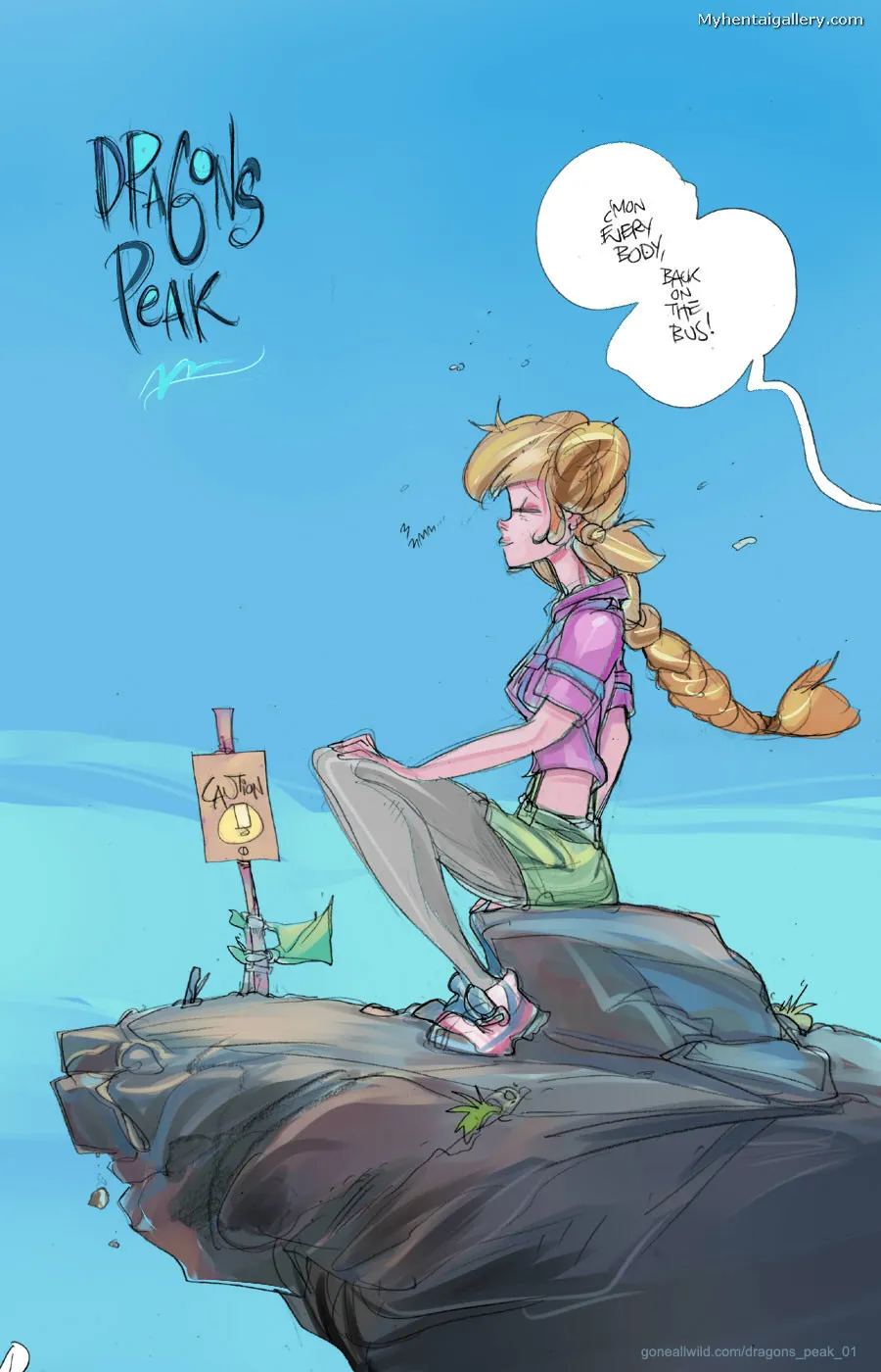 Dragons Peak porno comics Cover