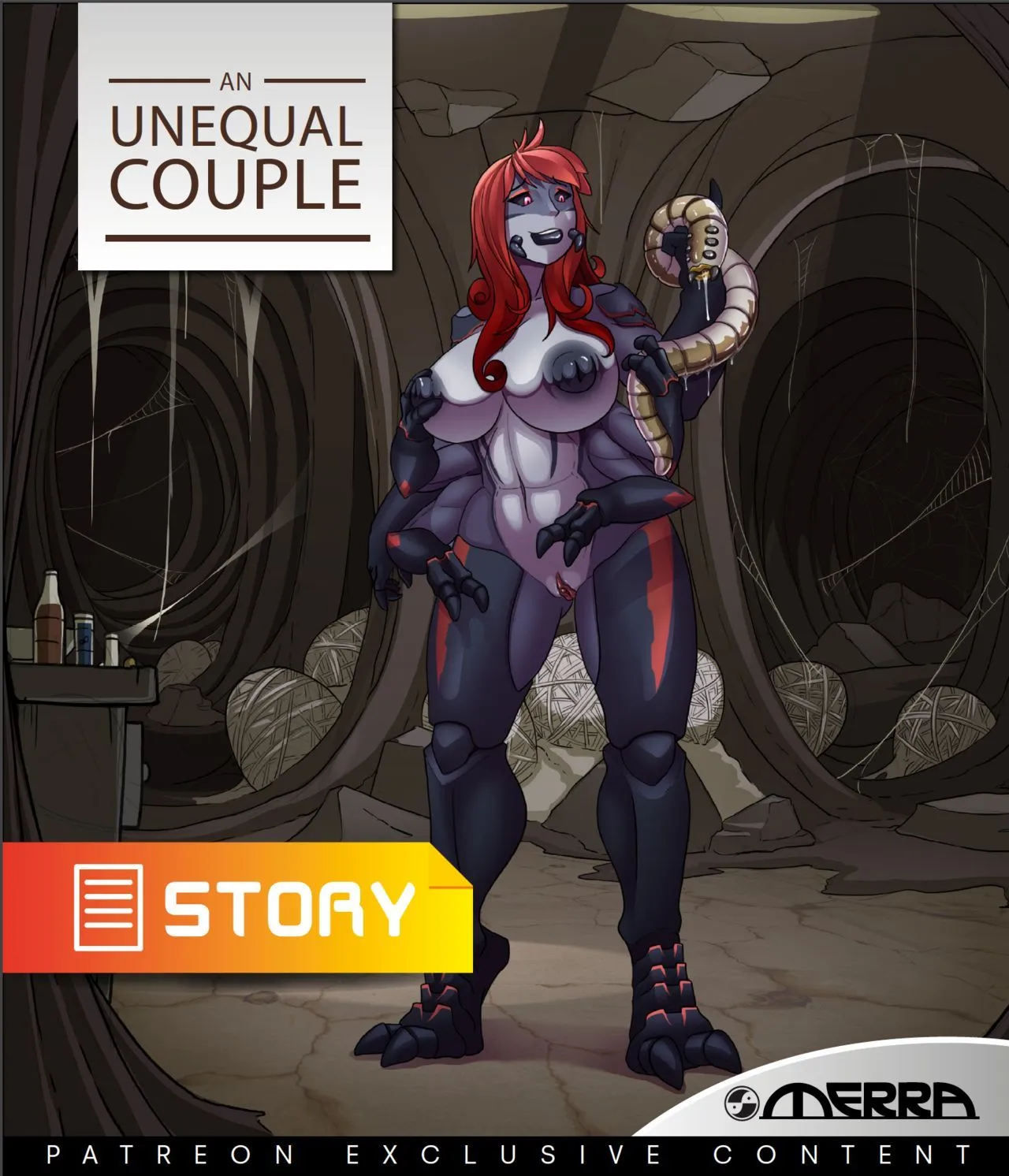 An Unequal Couple porno comics Cover