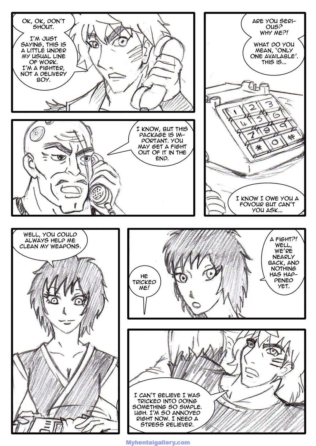 Loaded Weapon Mishap porno comics