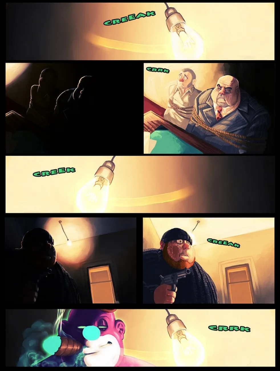 Gay Gangster Ghosts 4 porno comics