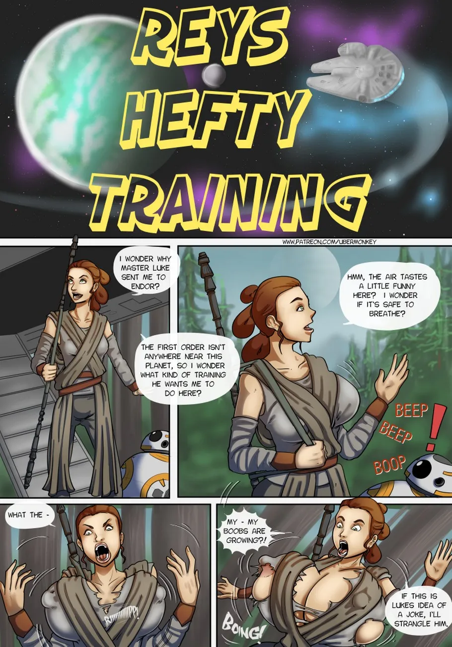Rey's Hefty Training porno comics