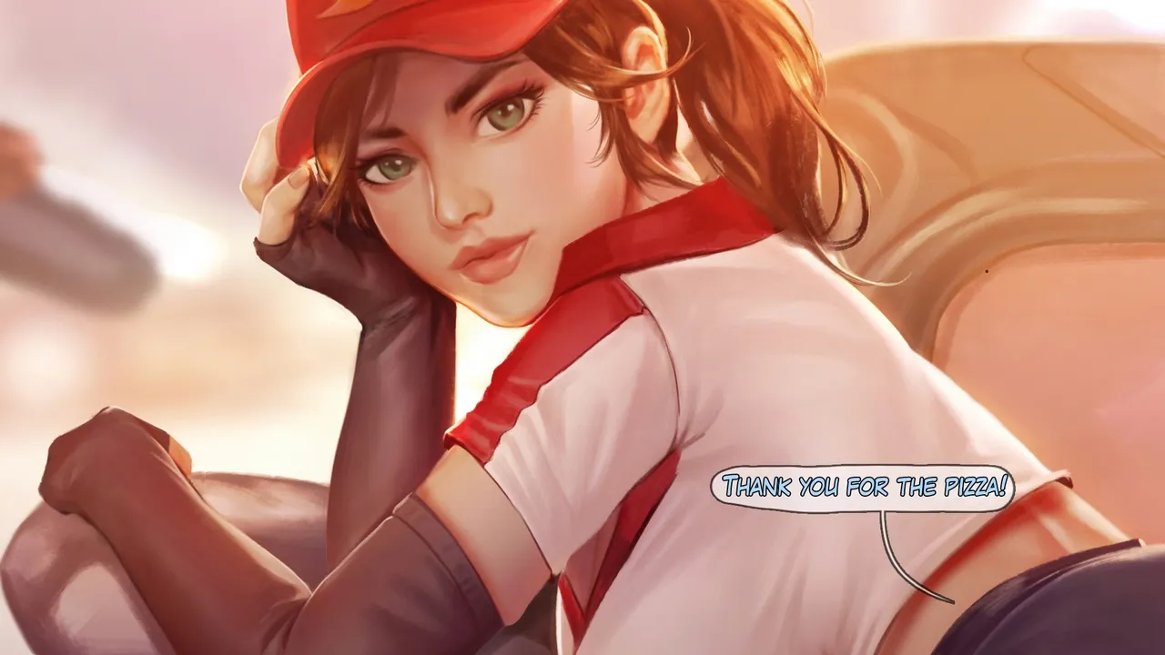 Pizza Delivery Sivir porno comics