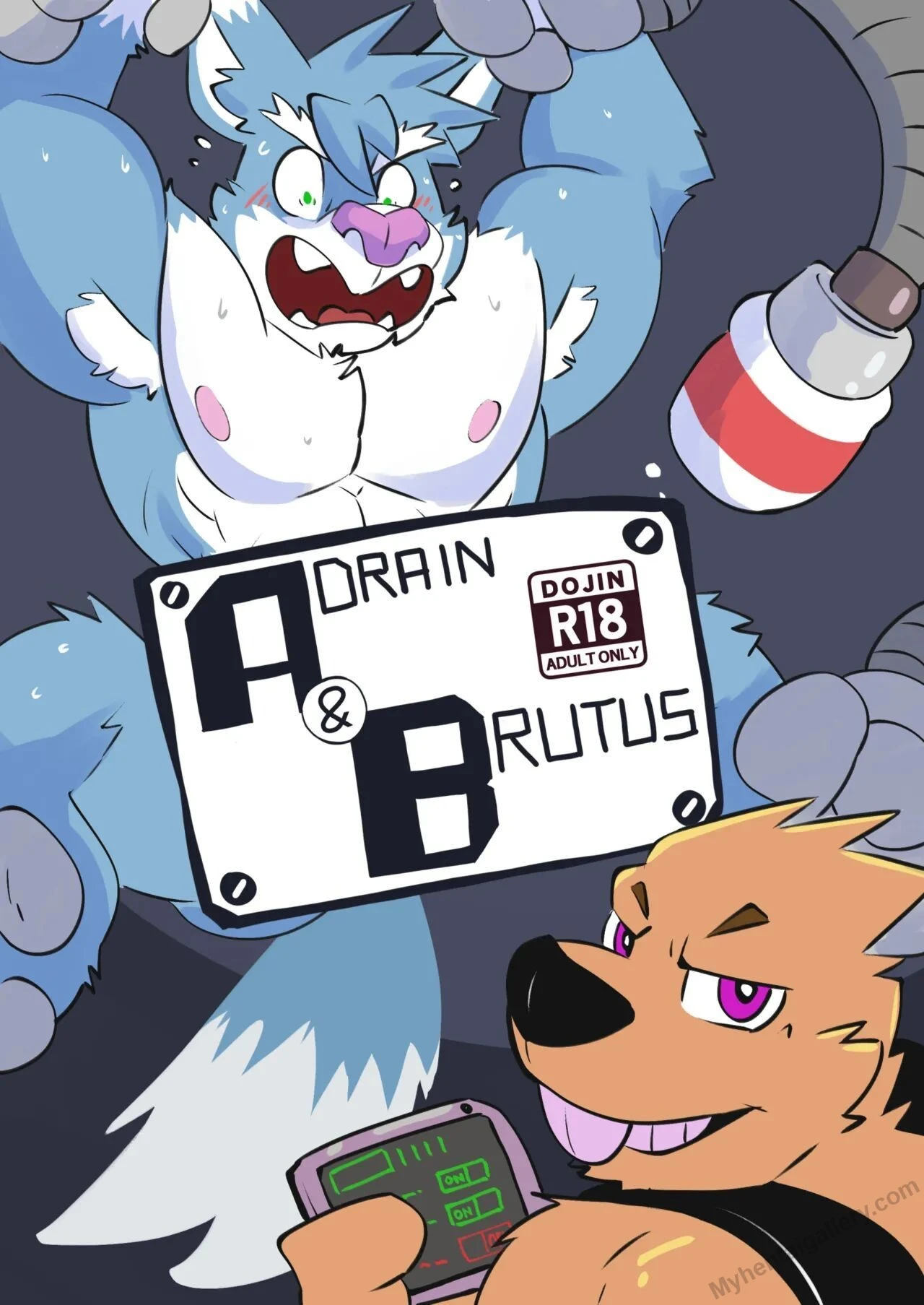 Adrain & Brutus porno comics