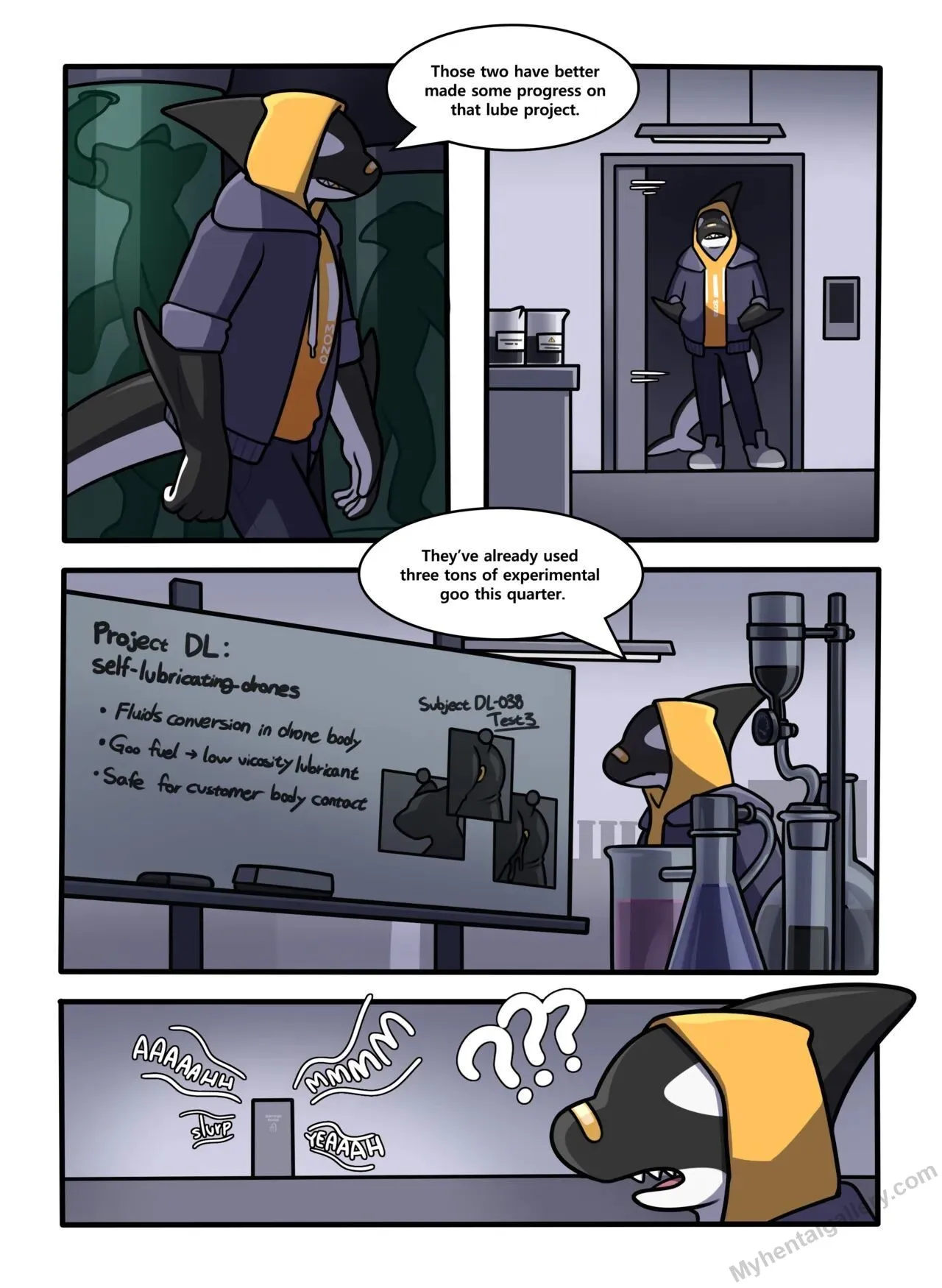 Agent 3-C porno comics