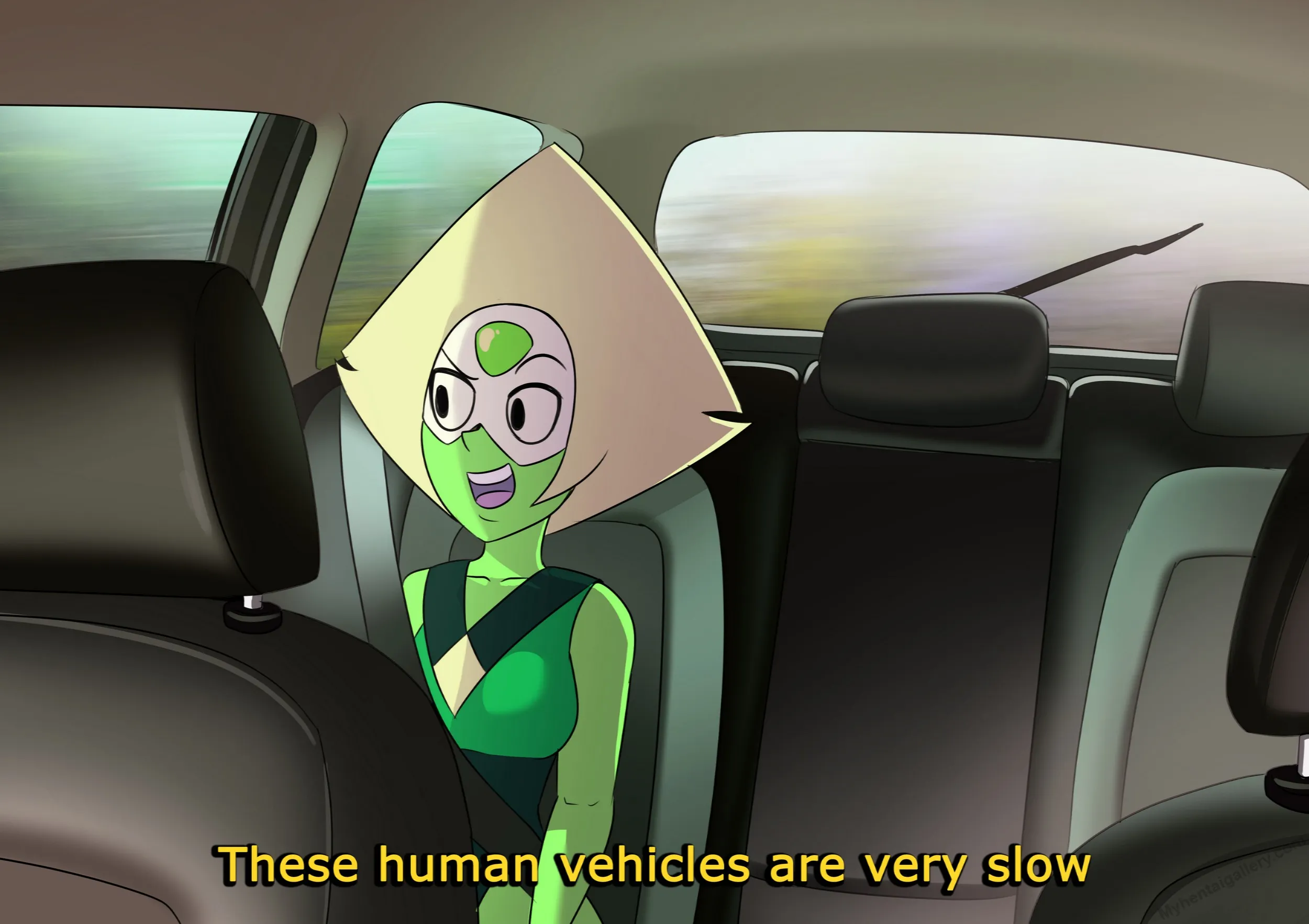 Waifu Taxi - Peridot porno comics Cover