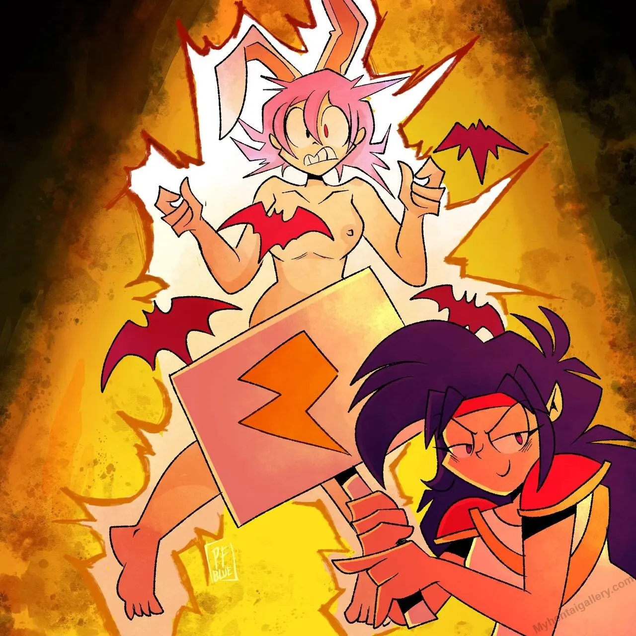 Popful Blue's 2024 sENFtember porno comics Cover