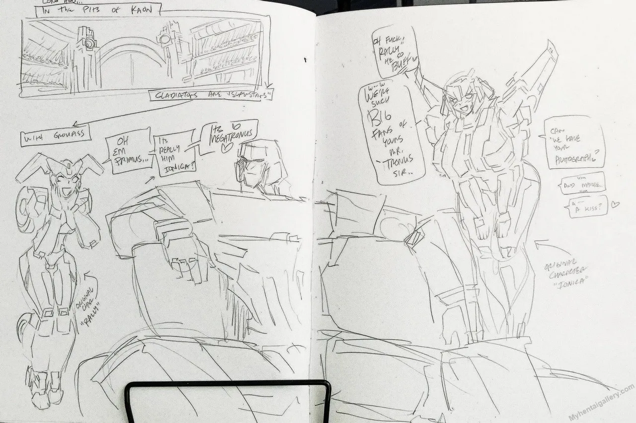 Booty Doc Goof-Off - Megatronus Orgy porno comics Cover