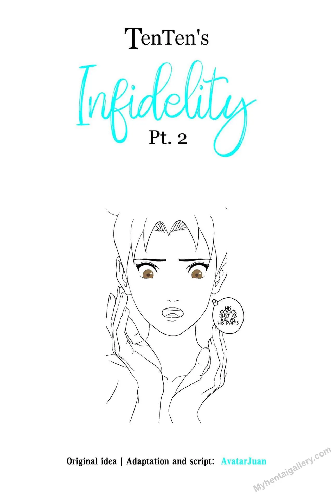 TenTen's Infidelity 2 porno comics Cover