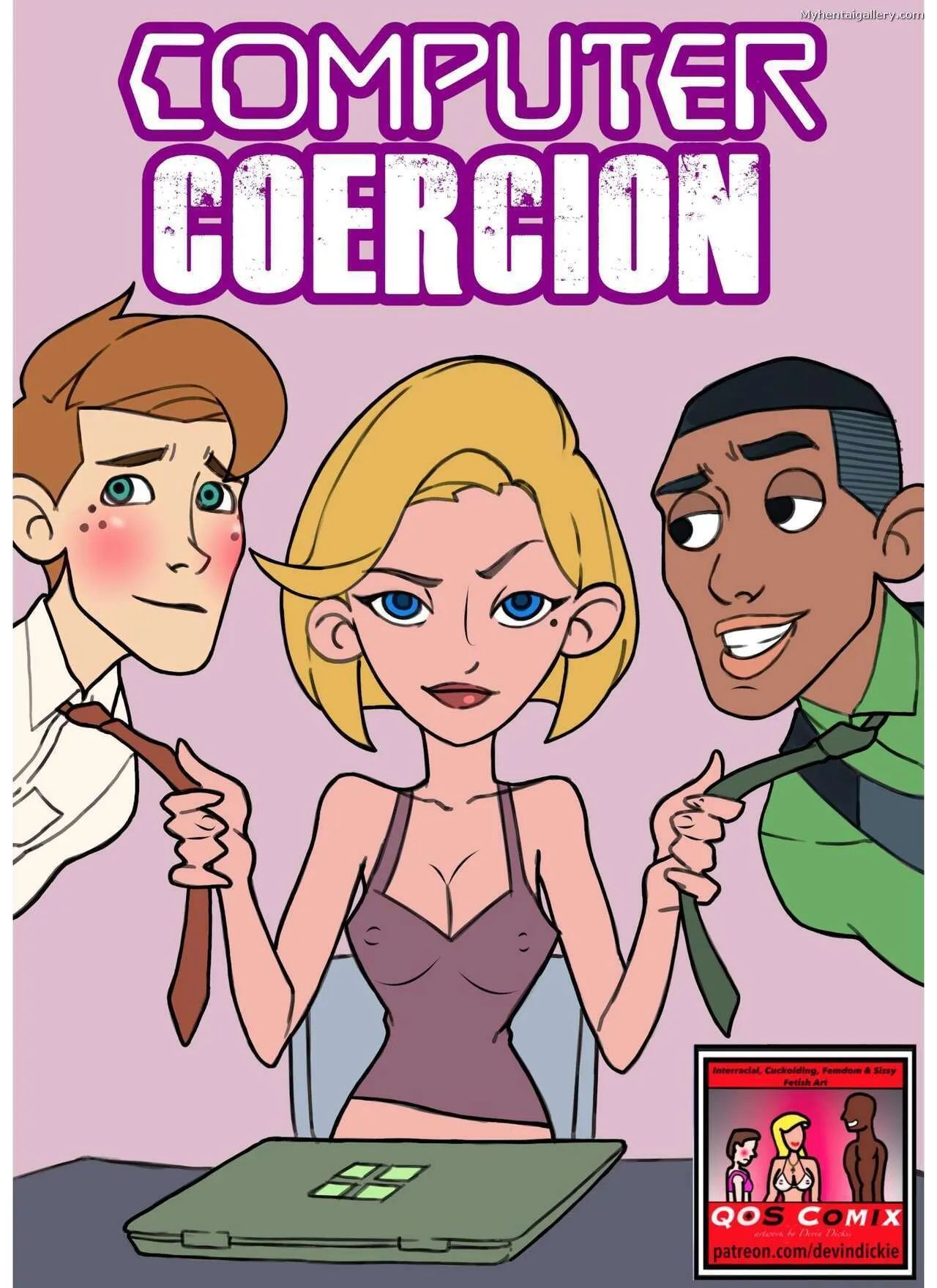 Computer Coercion porno comics Cover