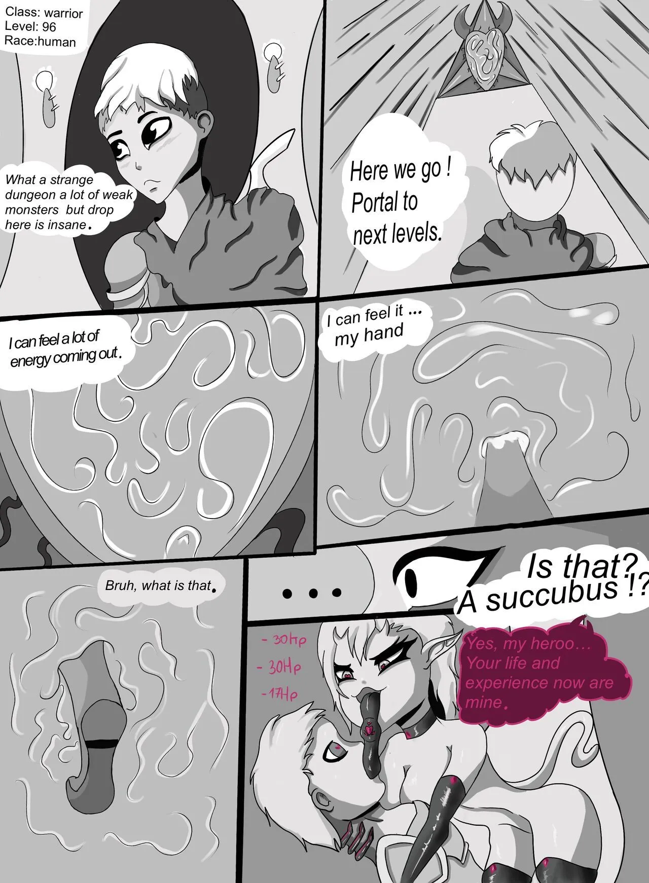 Leveling porno comics Cover