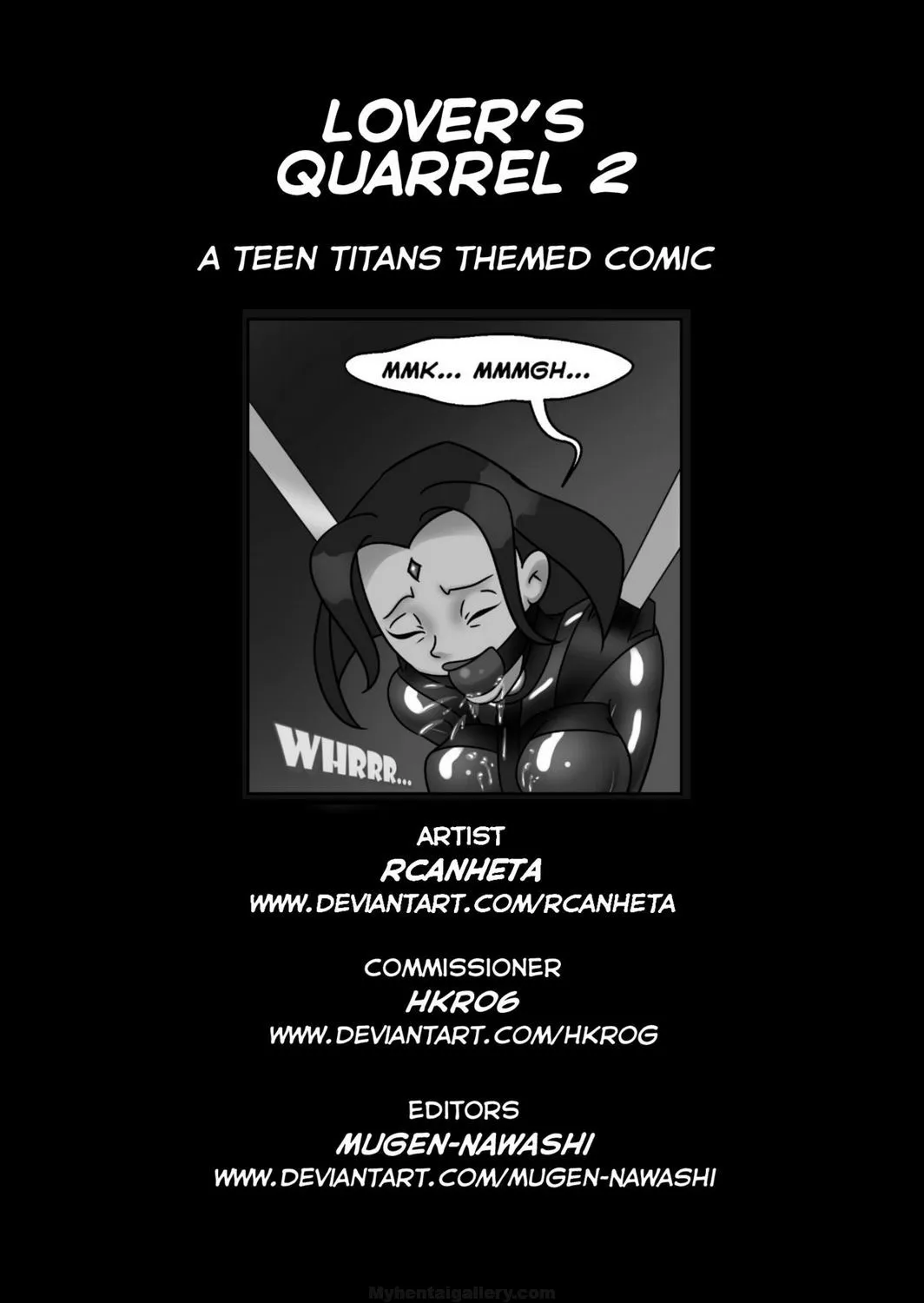 Lover's Quarrel 2 porno comics Cover
