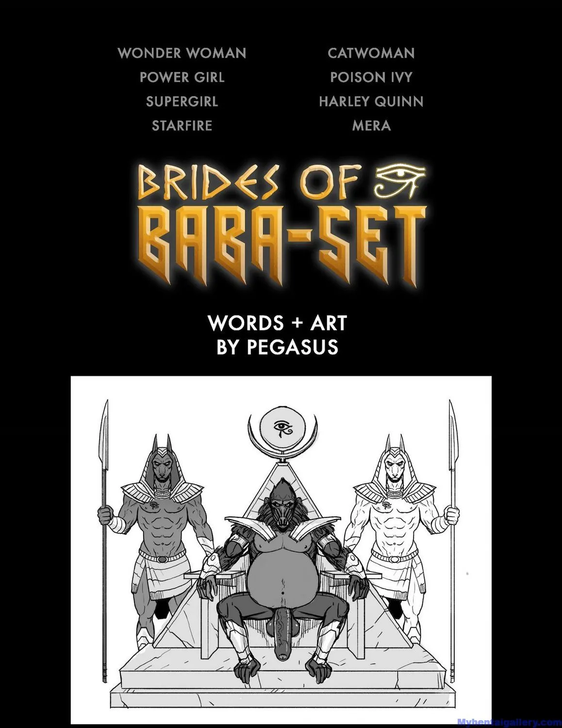 Brides Of Baba-Set porno comics Cover