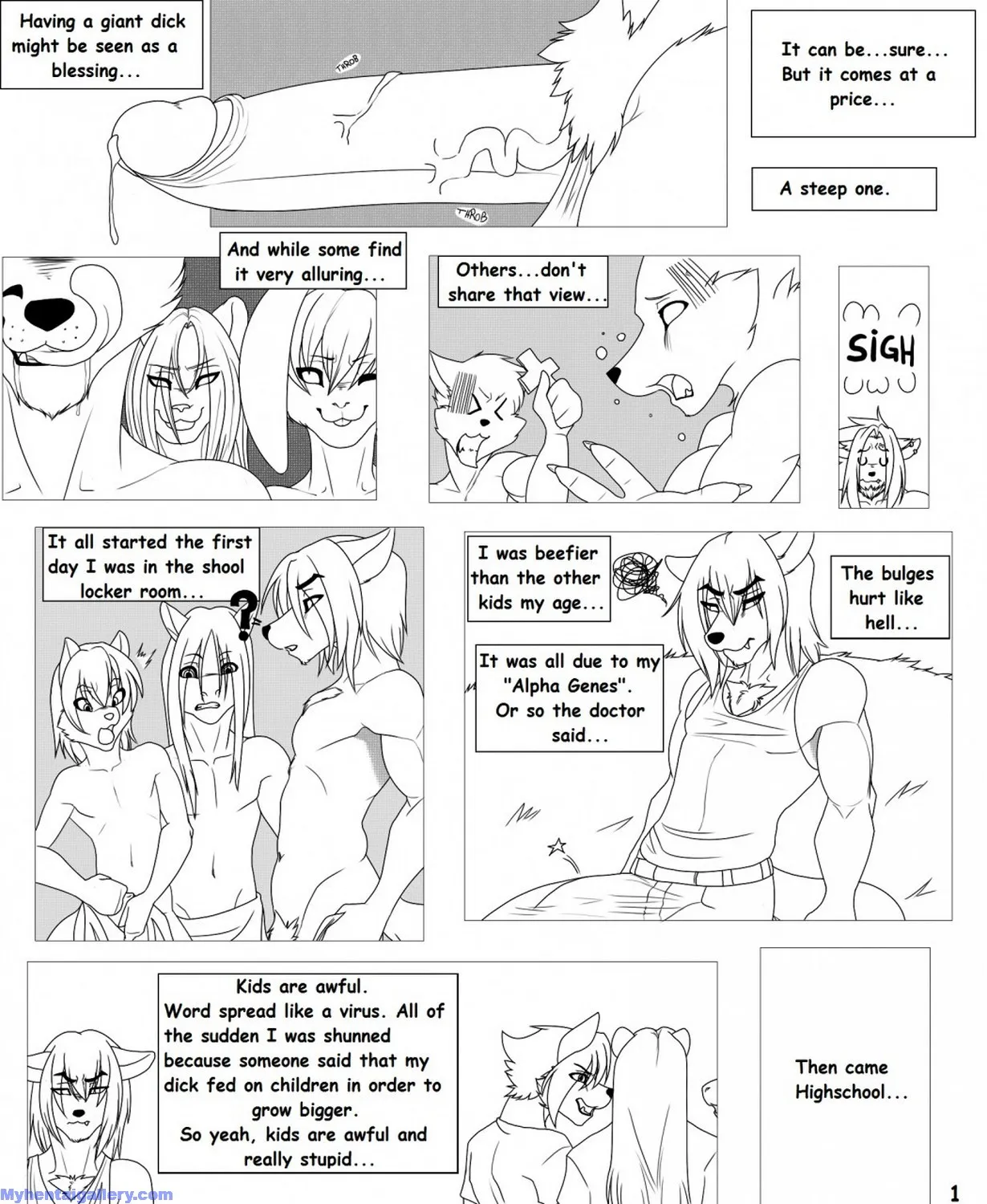 Big Dick Chronicles porno comics