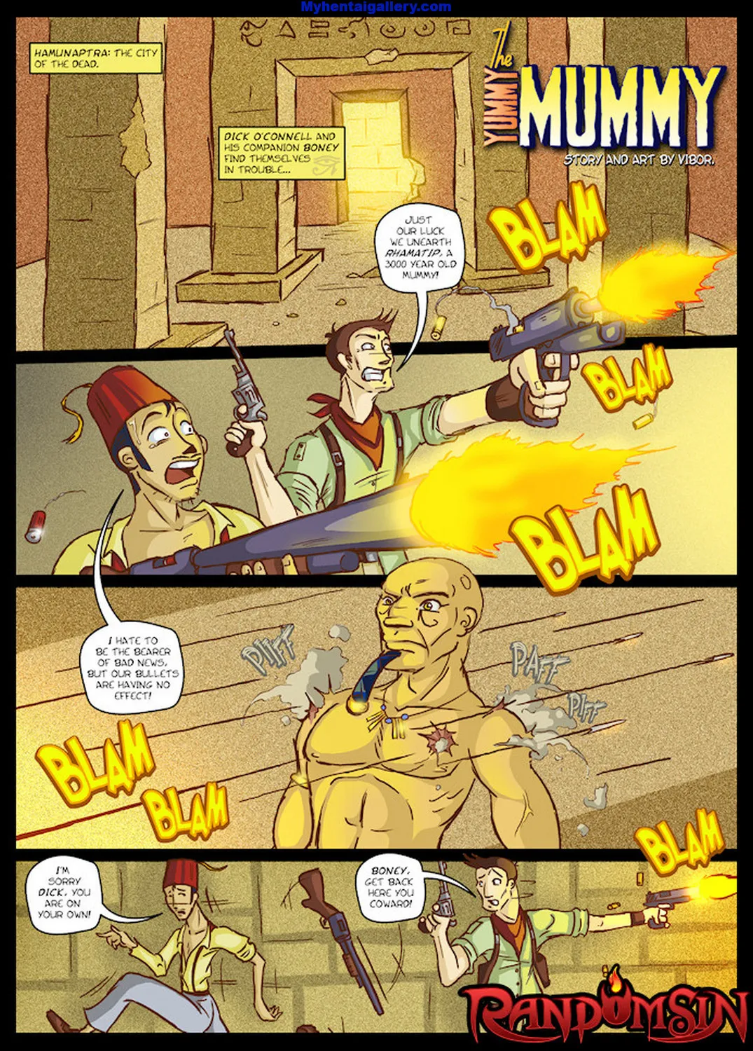 The Yummy Mummy porno comics