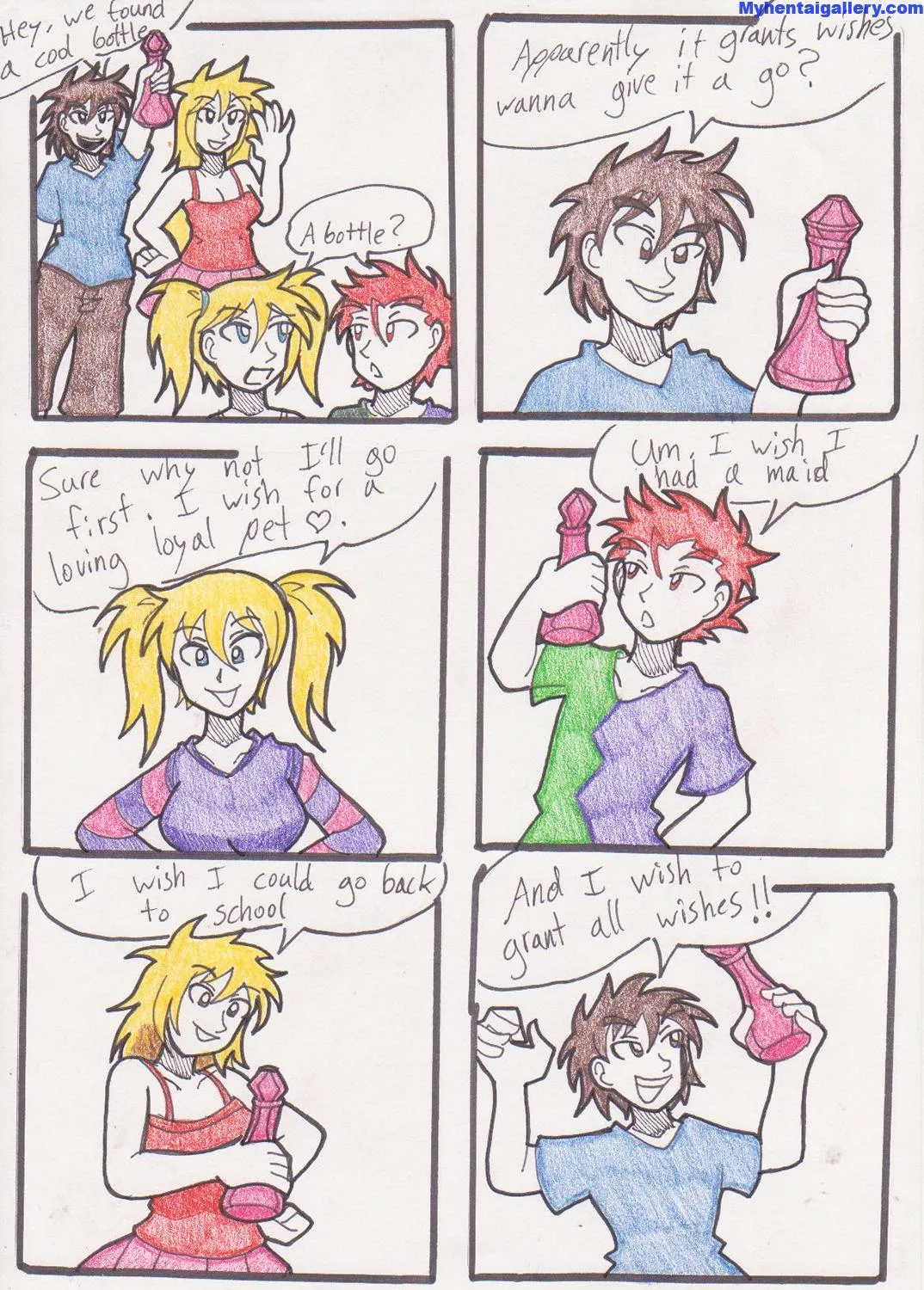 The Magic Lamp porno comics