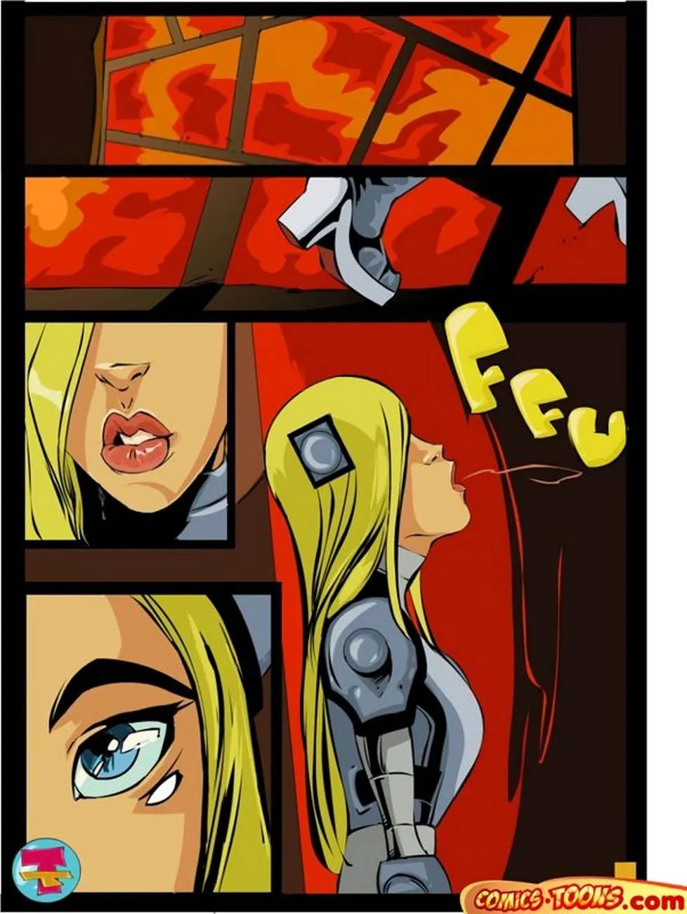 Slade And Terra porno comics