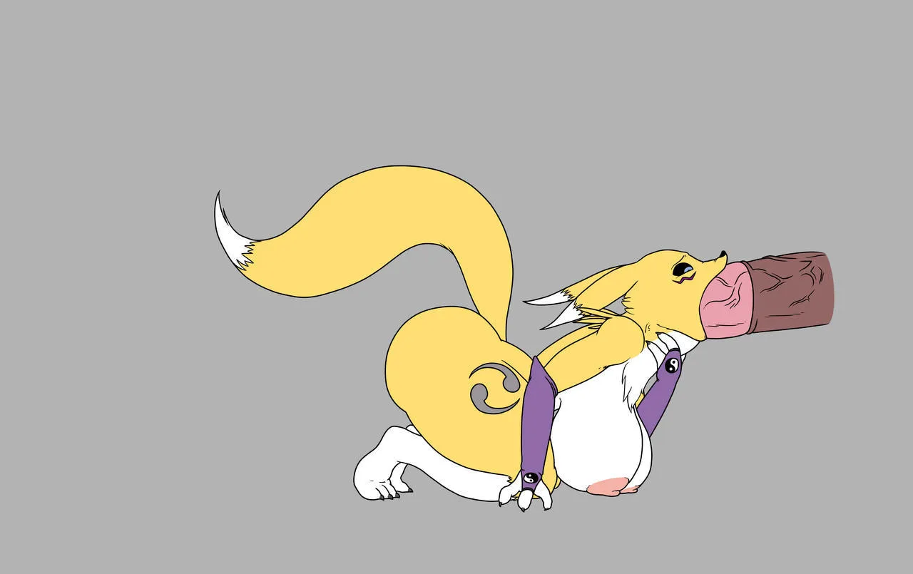 Renamon's Facefuck 1 porno comics