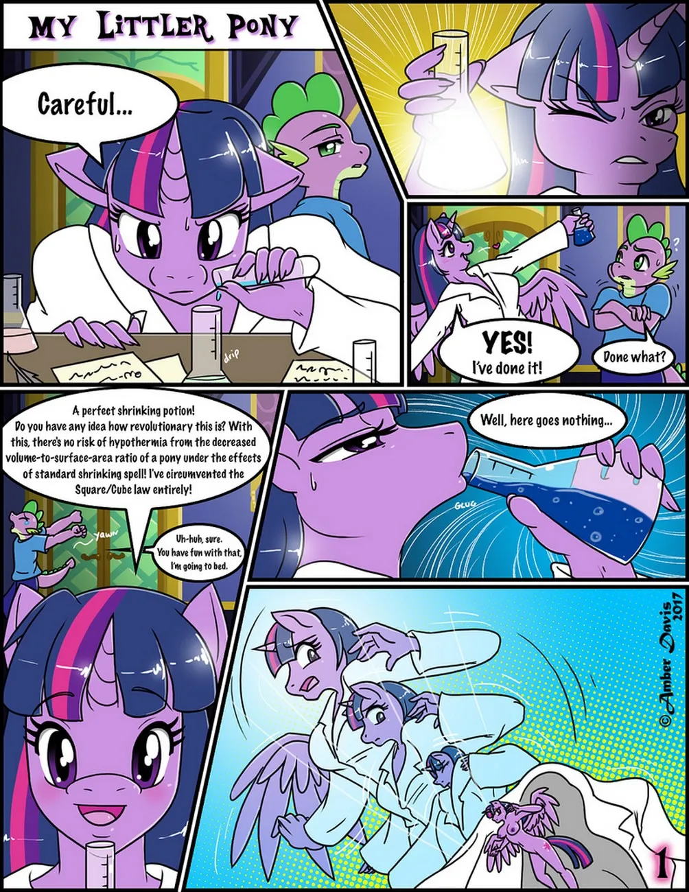 My Littler Pony porno comics