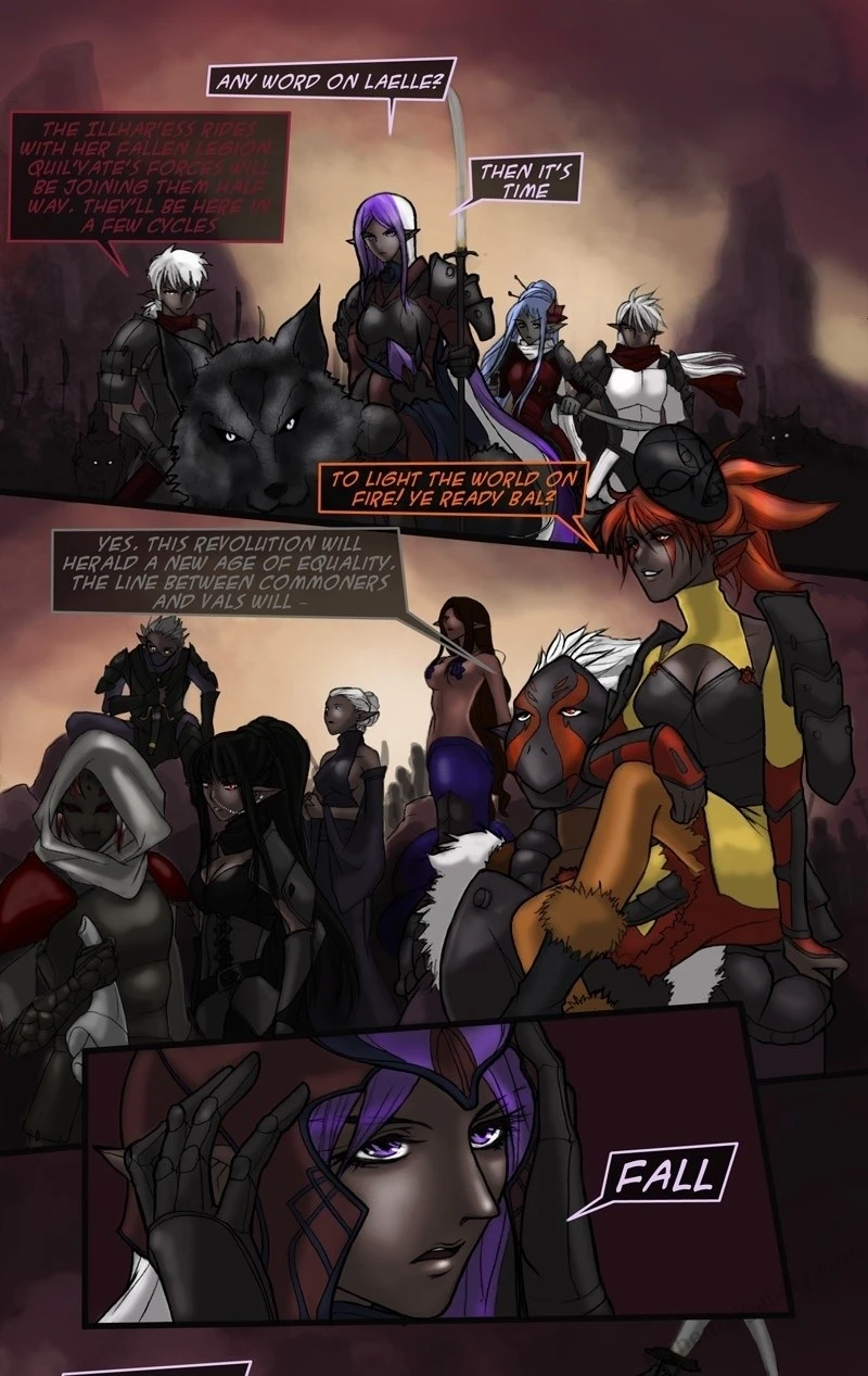 Drowtales 17 - Warring States porno comics