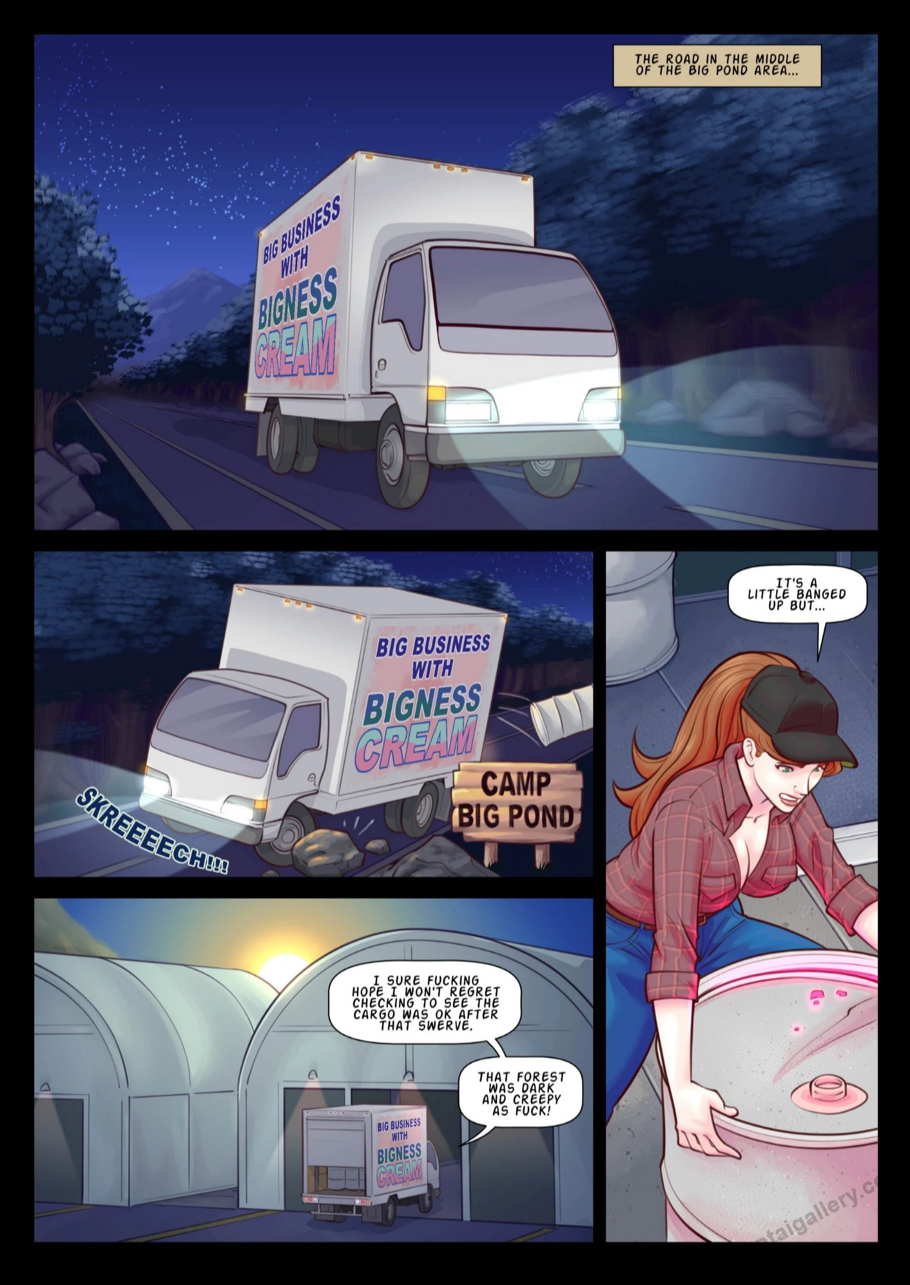 Bigness Cream 1 porno comics