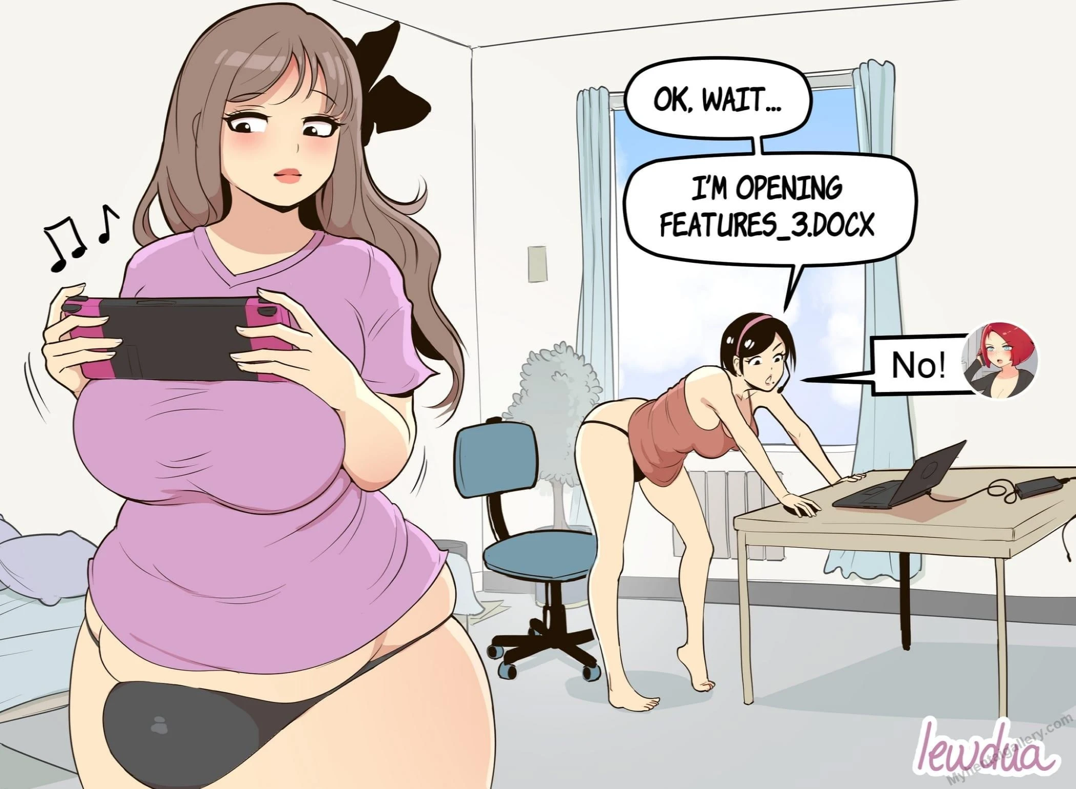 Lewdies 62 - 2nd Round porno comics