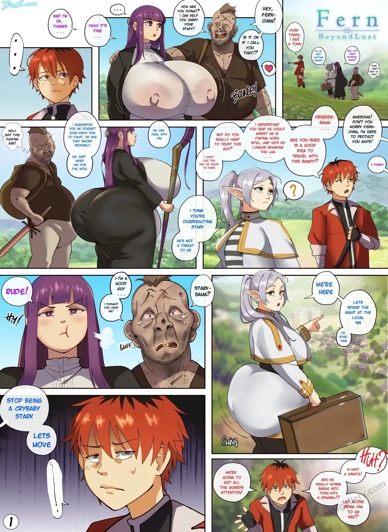 Fern NTR porno comics Cover