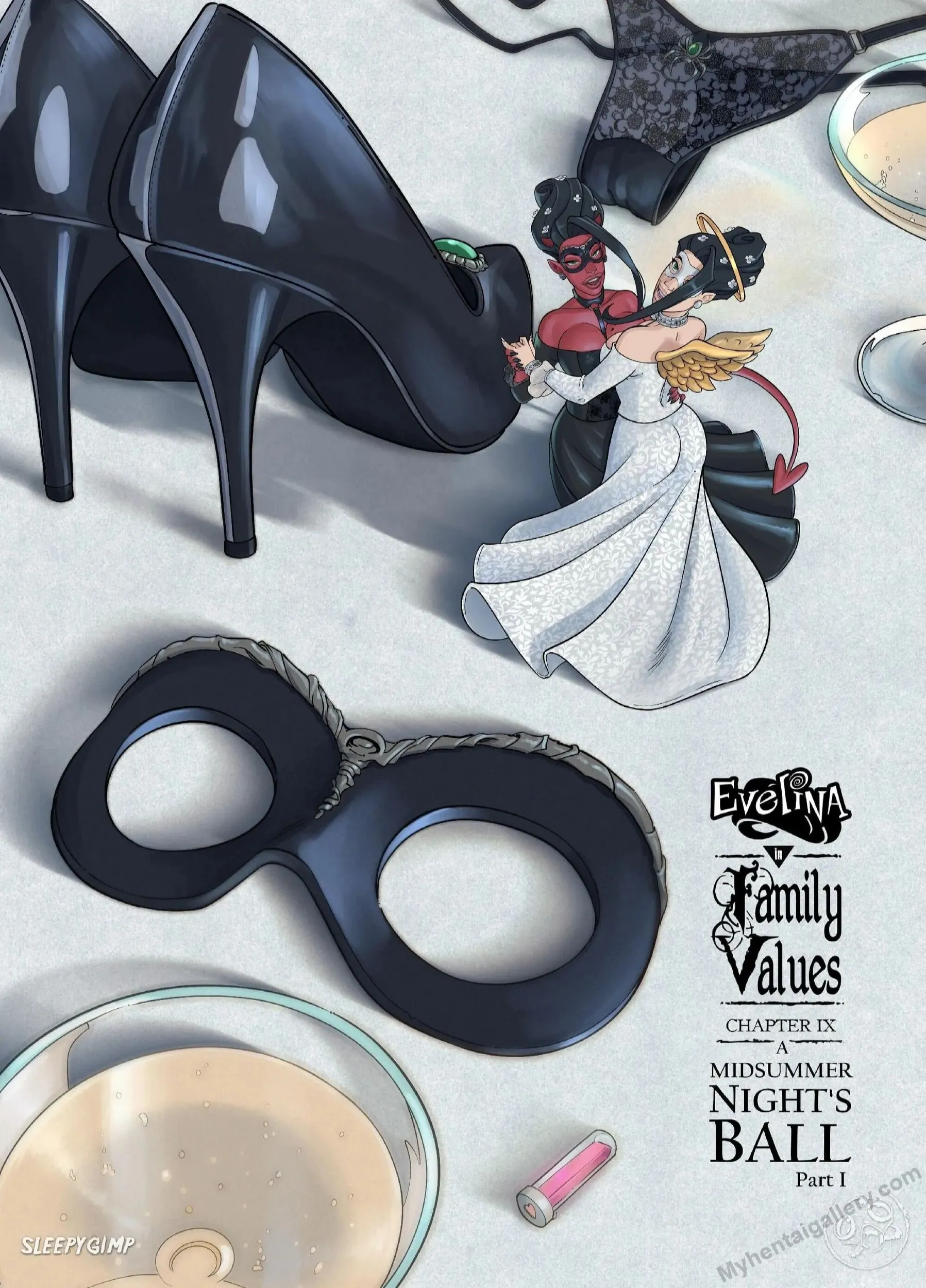 Family Values 9 - A Midsummer Night's Ball 1 porno comics Cover