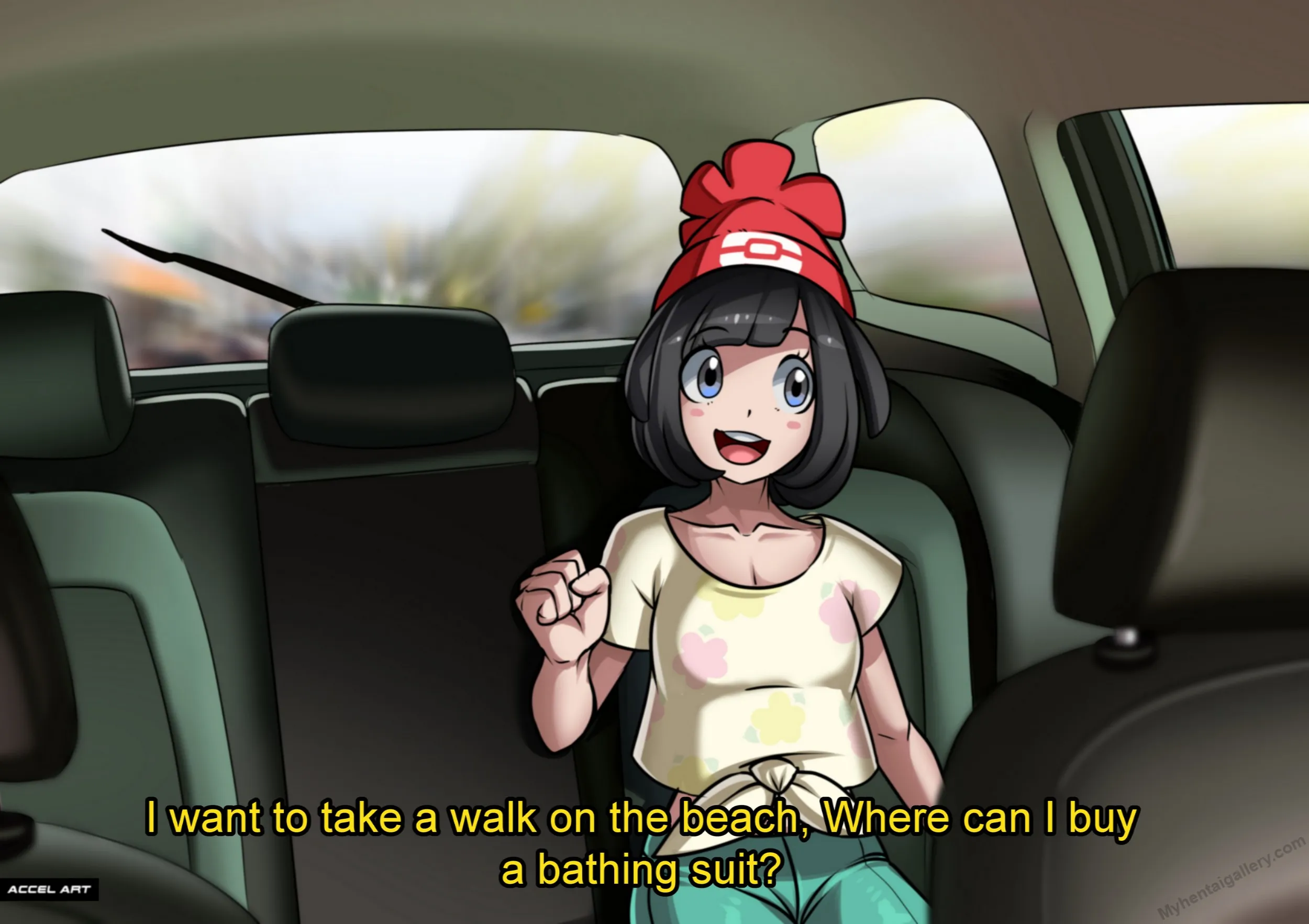 Waifu Taxi - Moon porno comics Cover