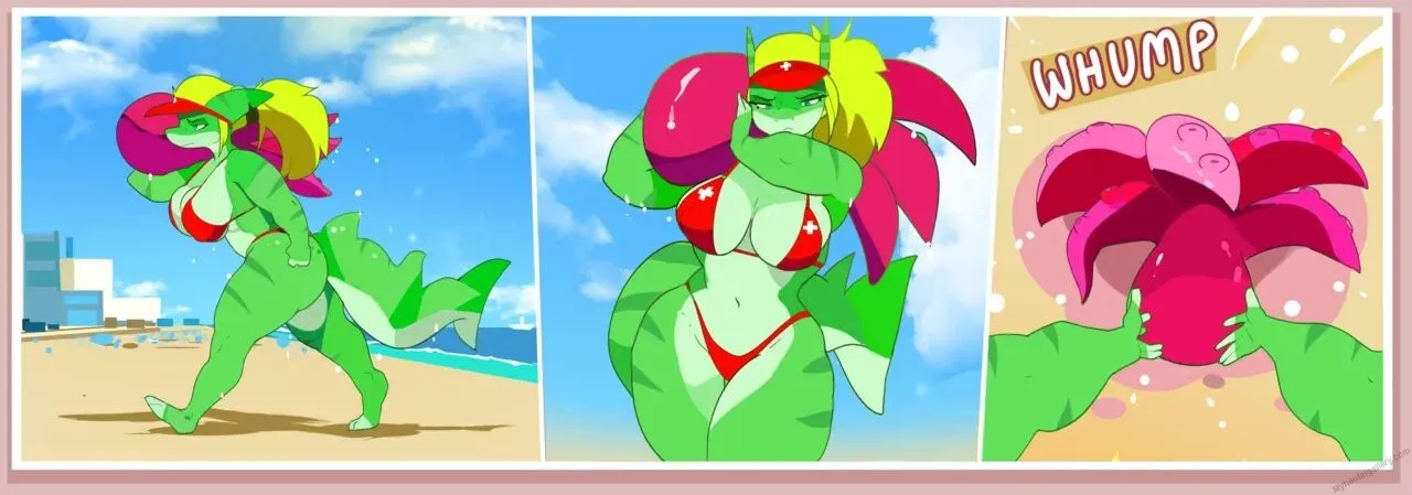 Shark Bay porno comics