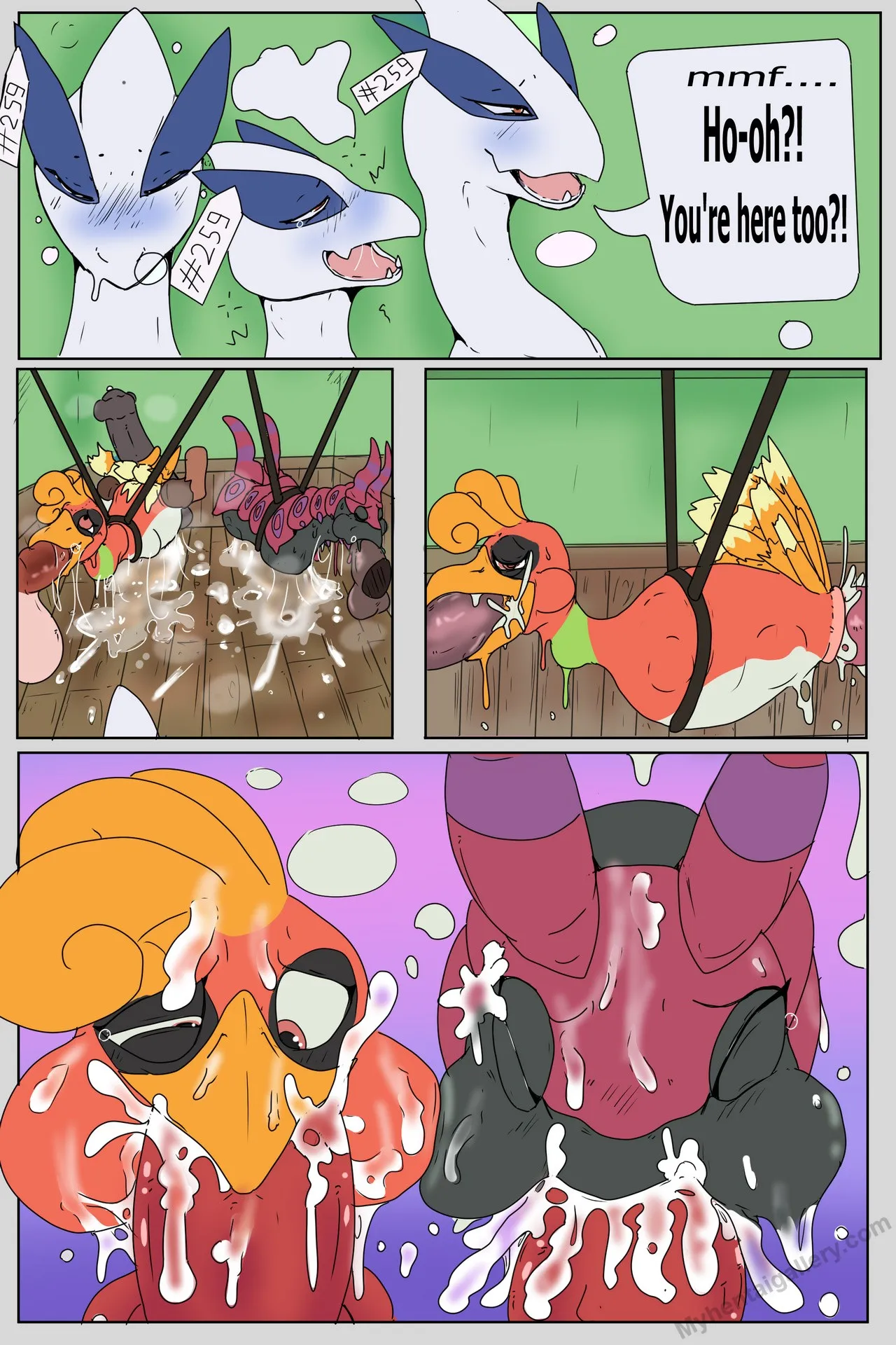 Lugia's Session 1 porno comics