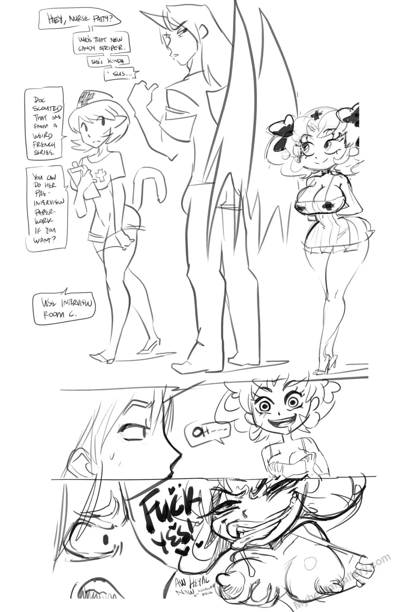 Sandy Goof Of porno comics Cover