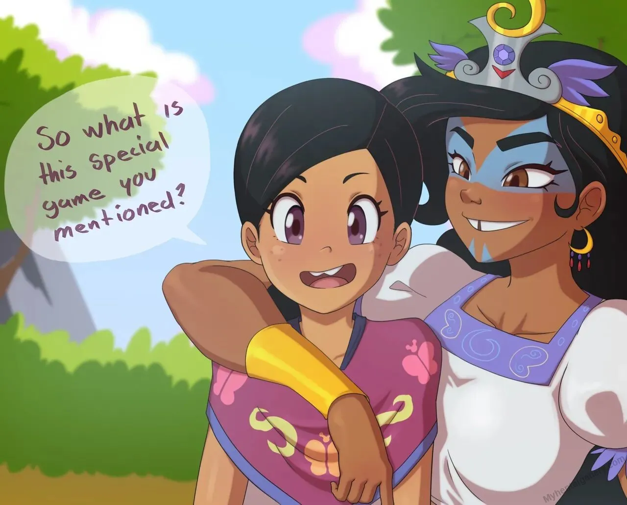 Happy Game porno comics