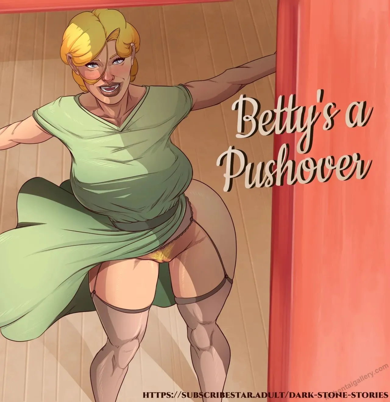 Betty's A Pushover porno comics Cover