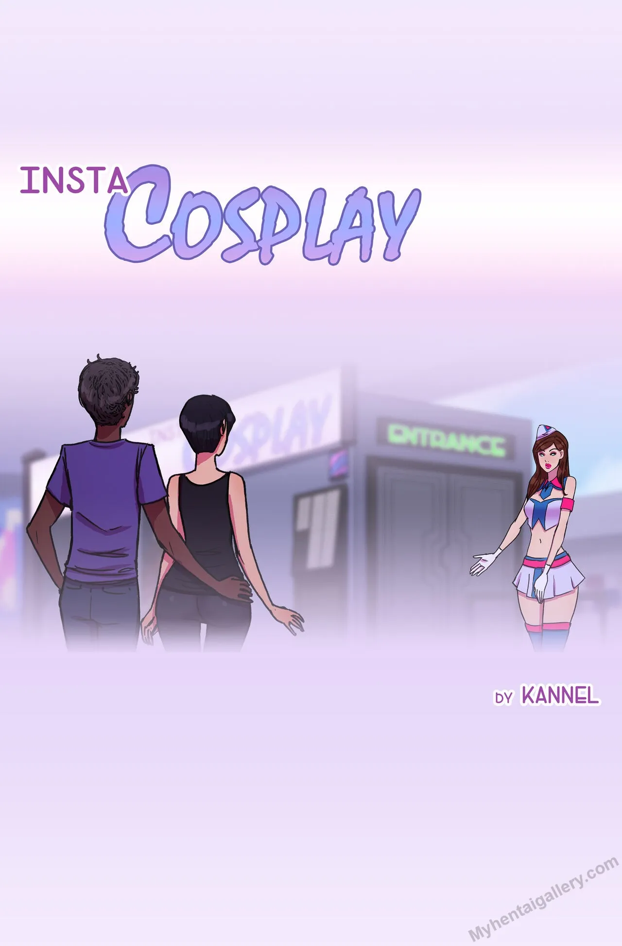 Insta-Cosplay porno comics Cover