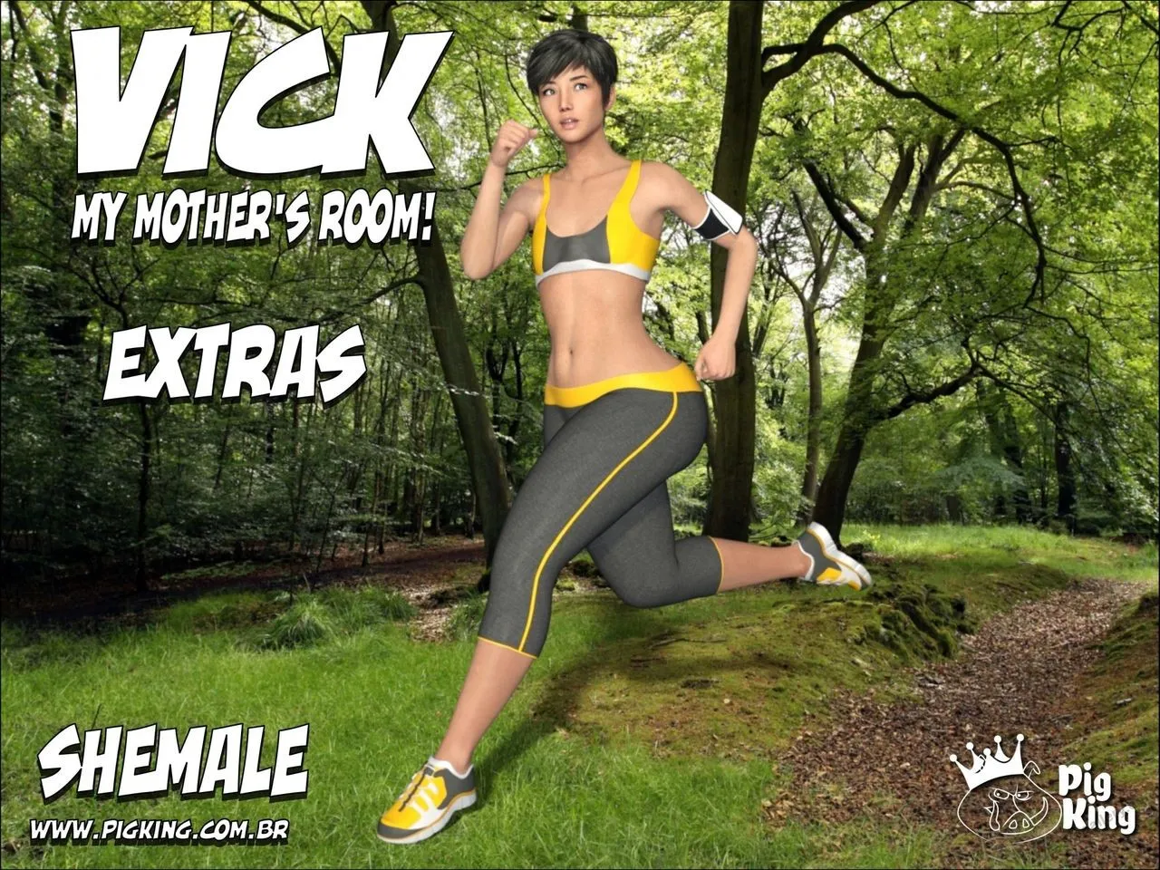 Vick - My Mother's Room porno comics Cover