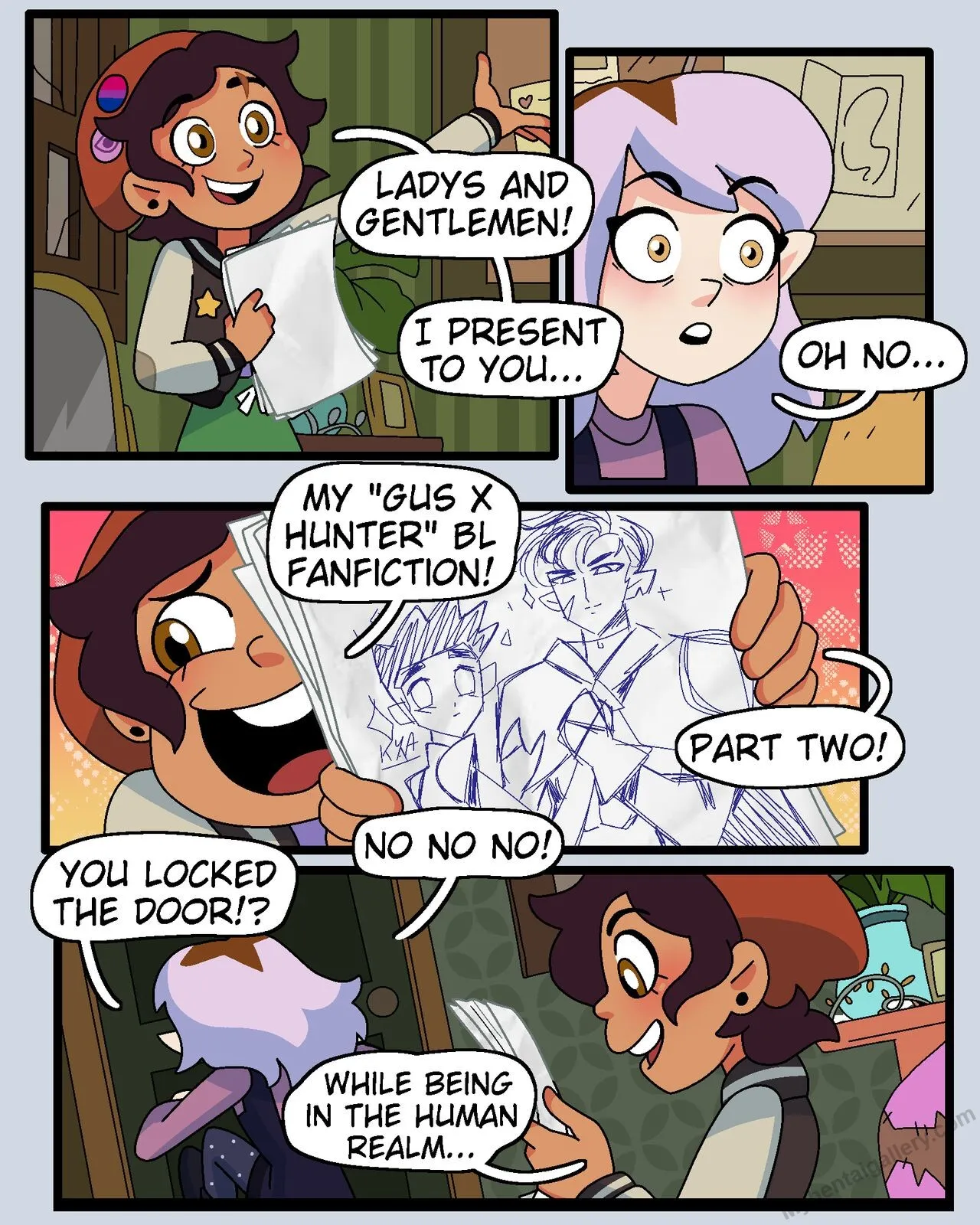 Luz's Fanfic porno comics Cover