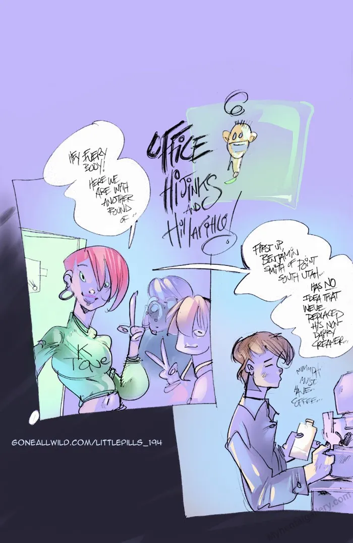 Office Hijinks And Hillarihy porno comics Cover