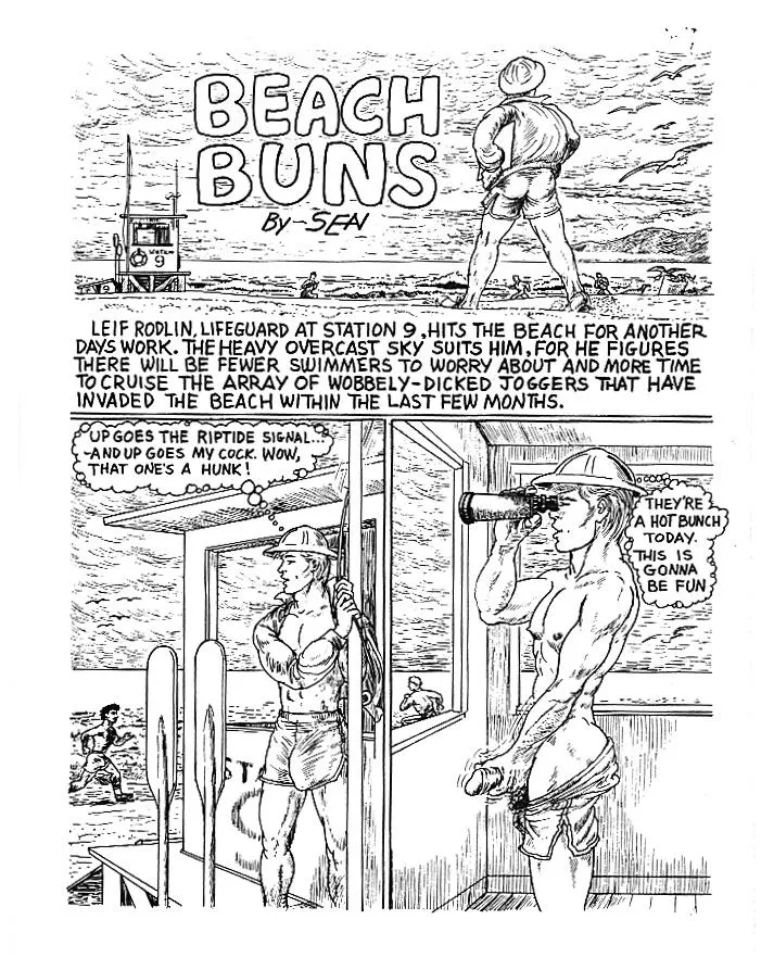 Beach Buns! porno comics