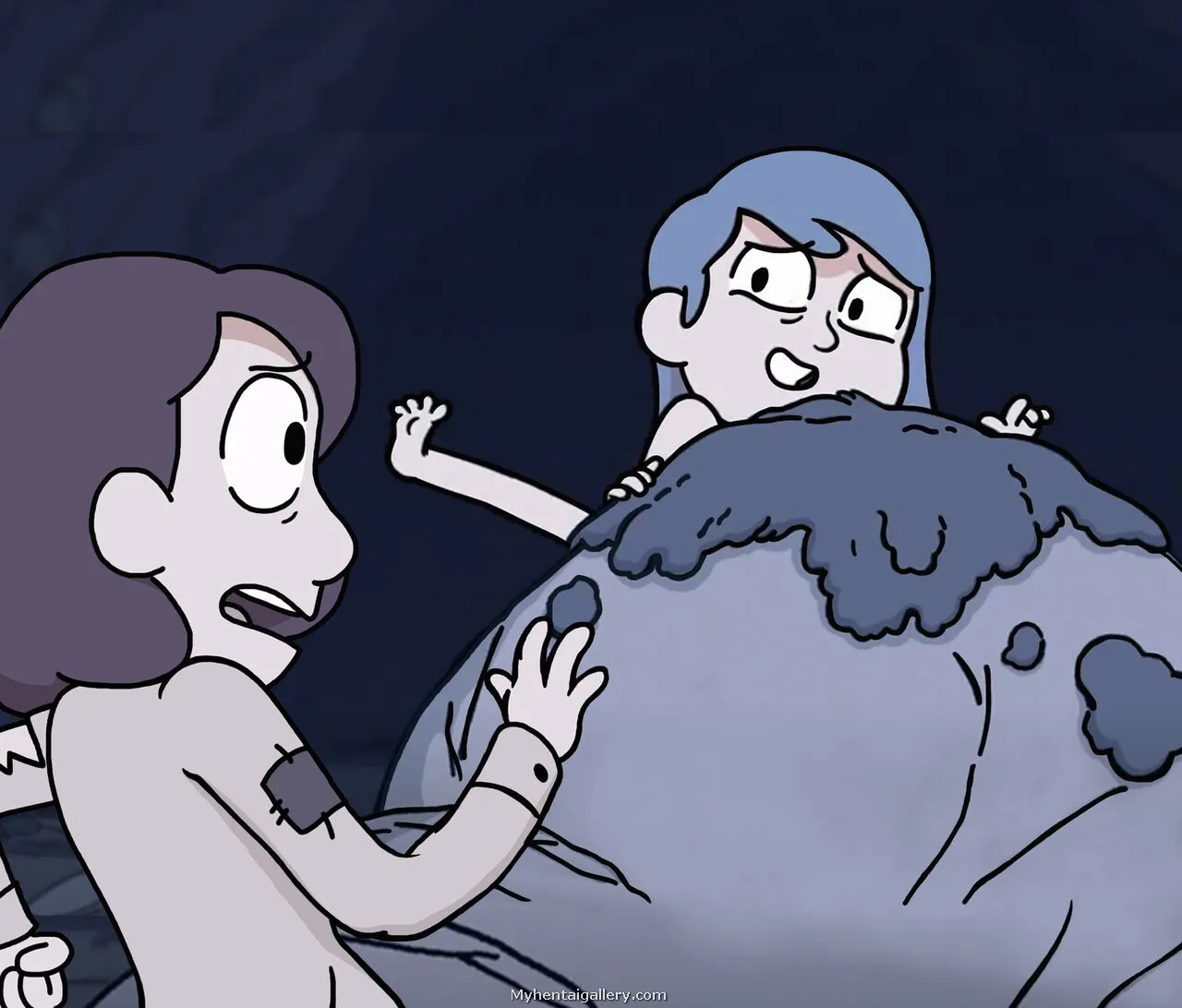 Hilda Outdoors porno comics