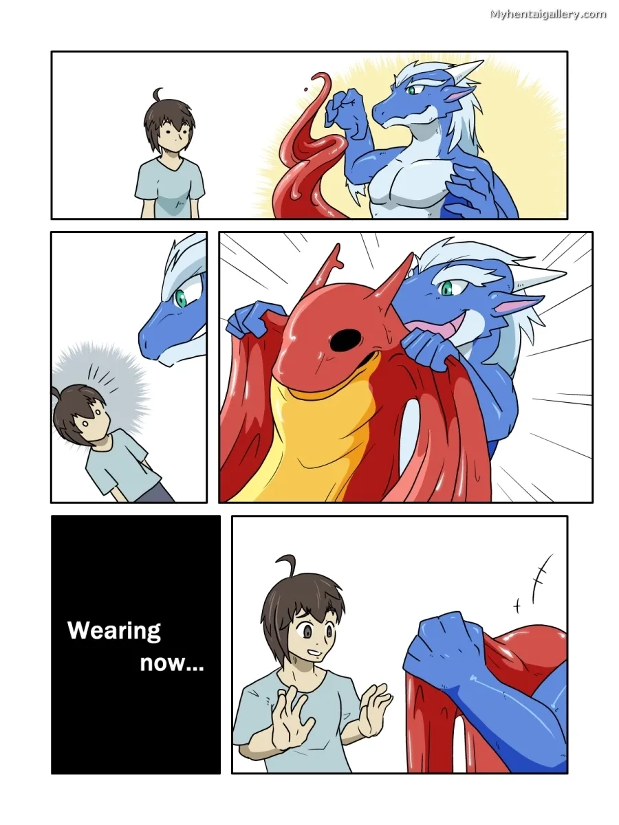 Bheni Made Goo Dragon Suit porno comics Cover