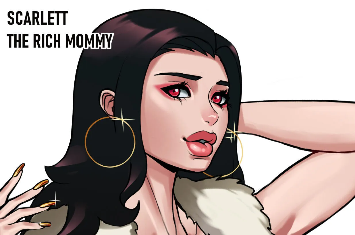Scarlett - The Rich Mommy porno comics Cover
